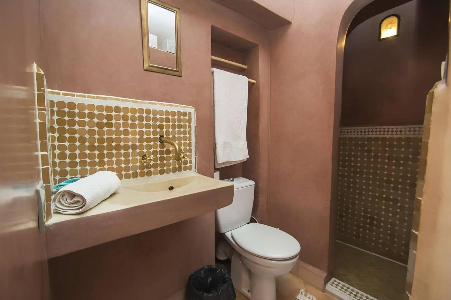 Bathroom in Riad Hadda