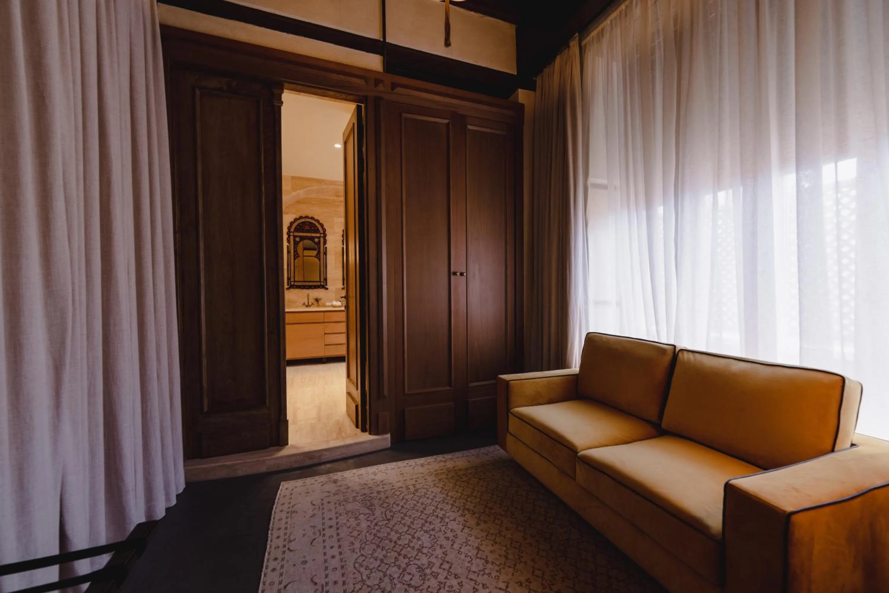 Seating area in Al Balad Hospitality