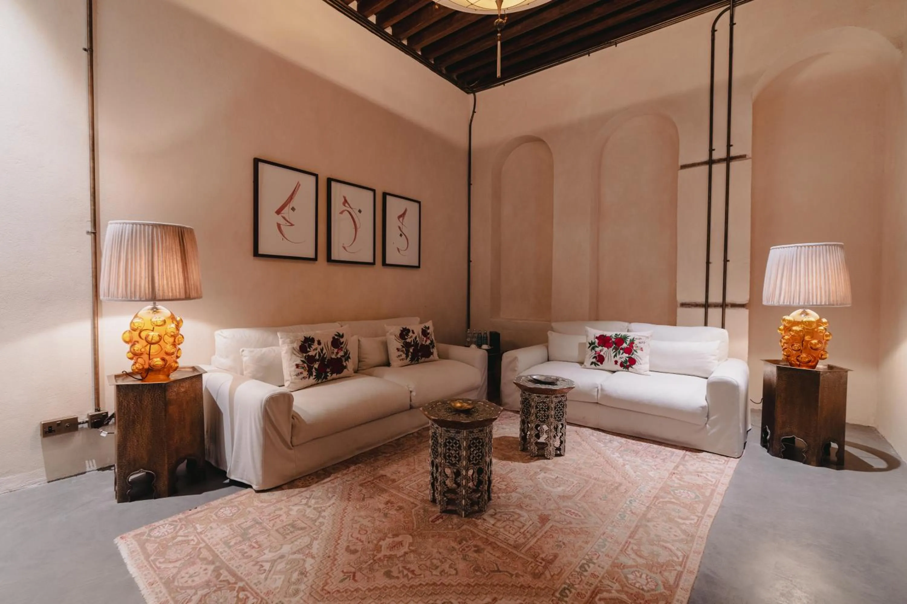 Seating area in Al Balad Hospitality