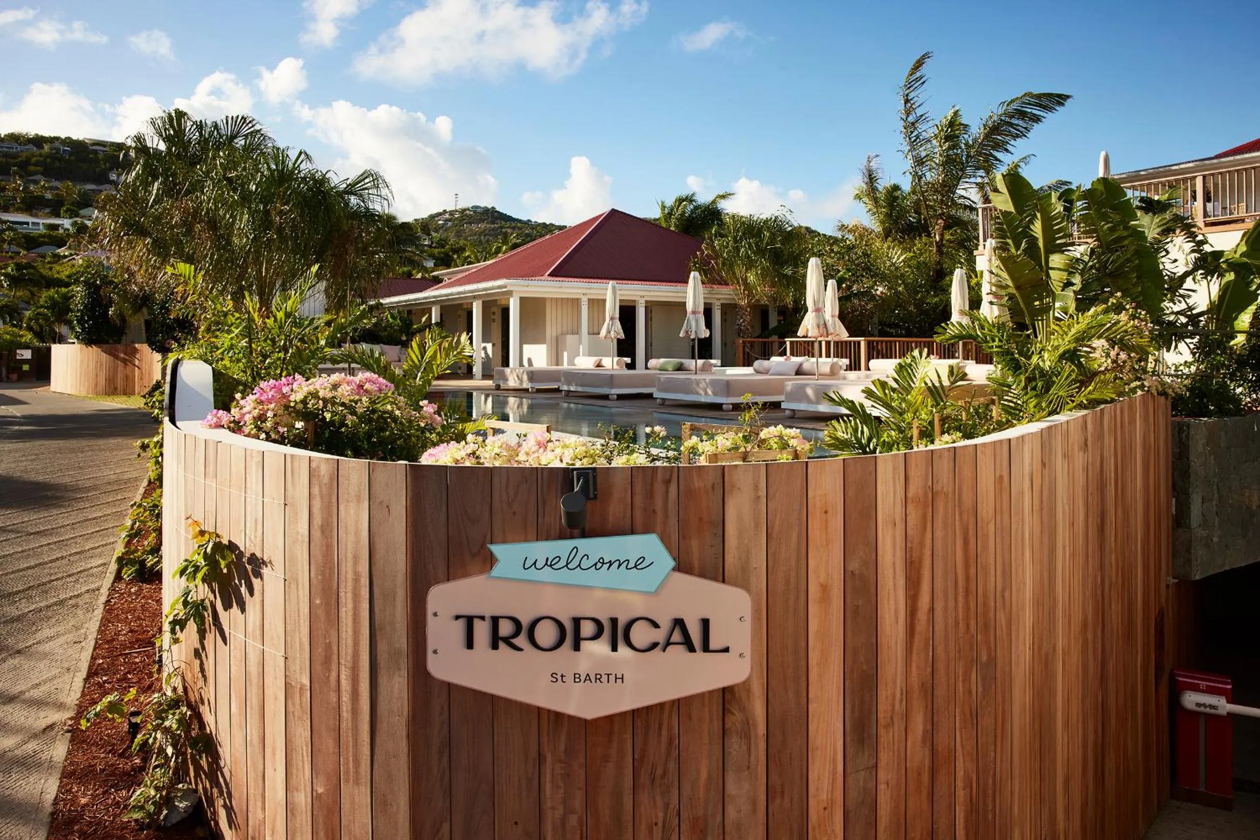 Facade/entrance in Tropical Hotel St Barth