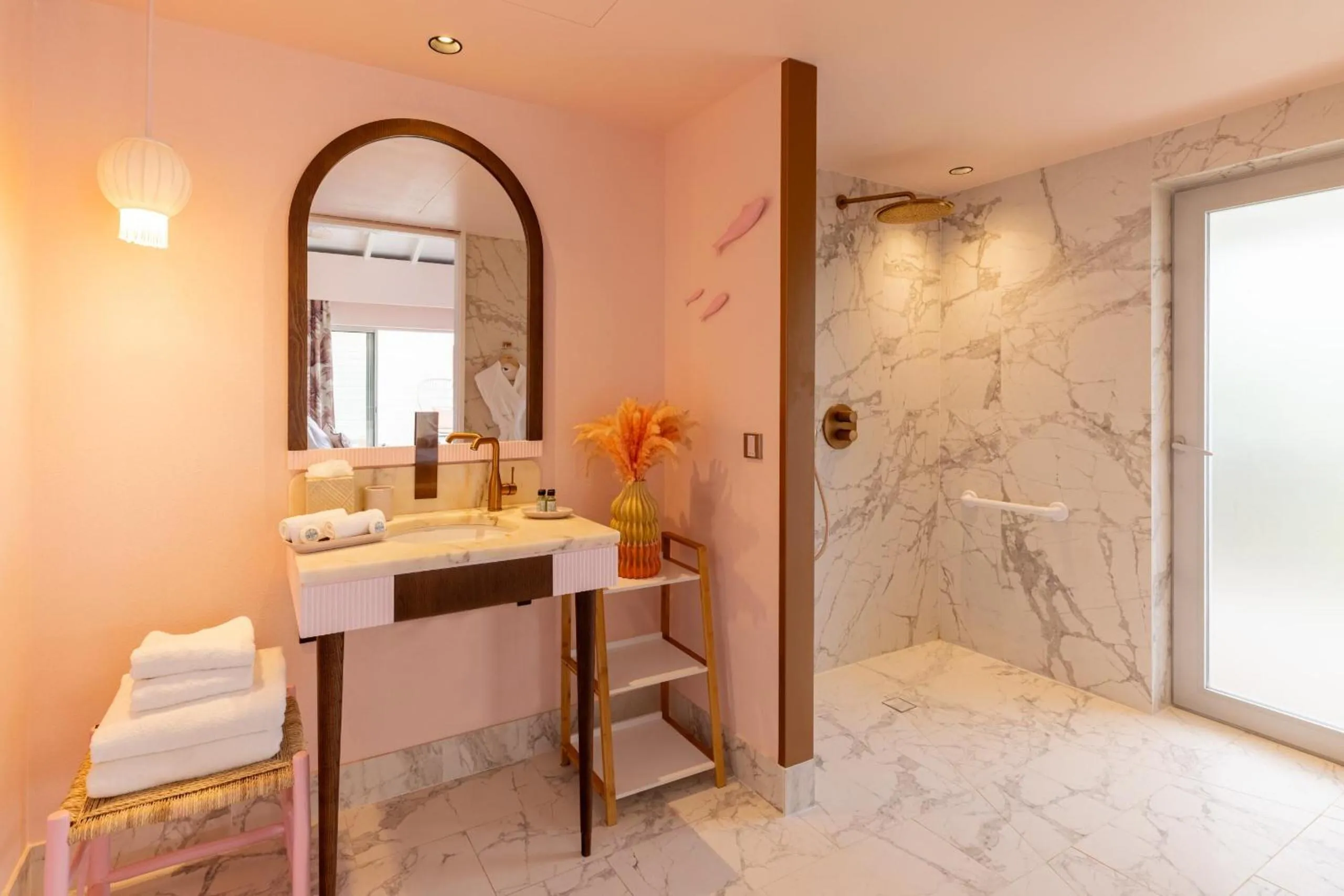 Bathroom in Tropical Hotel St Barth