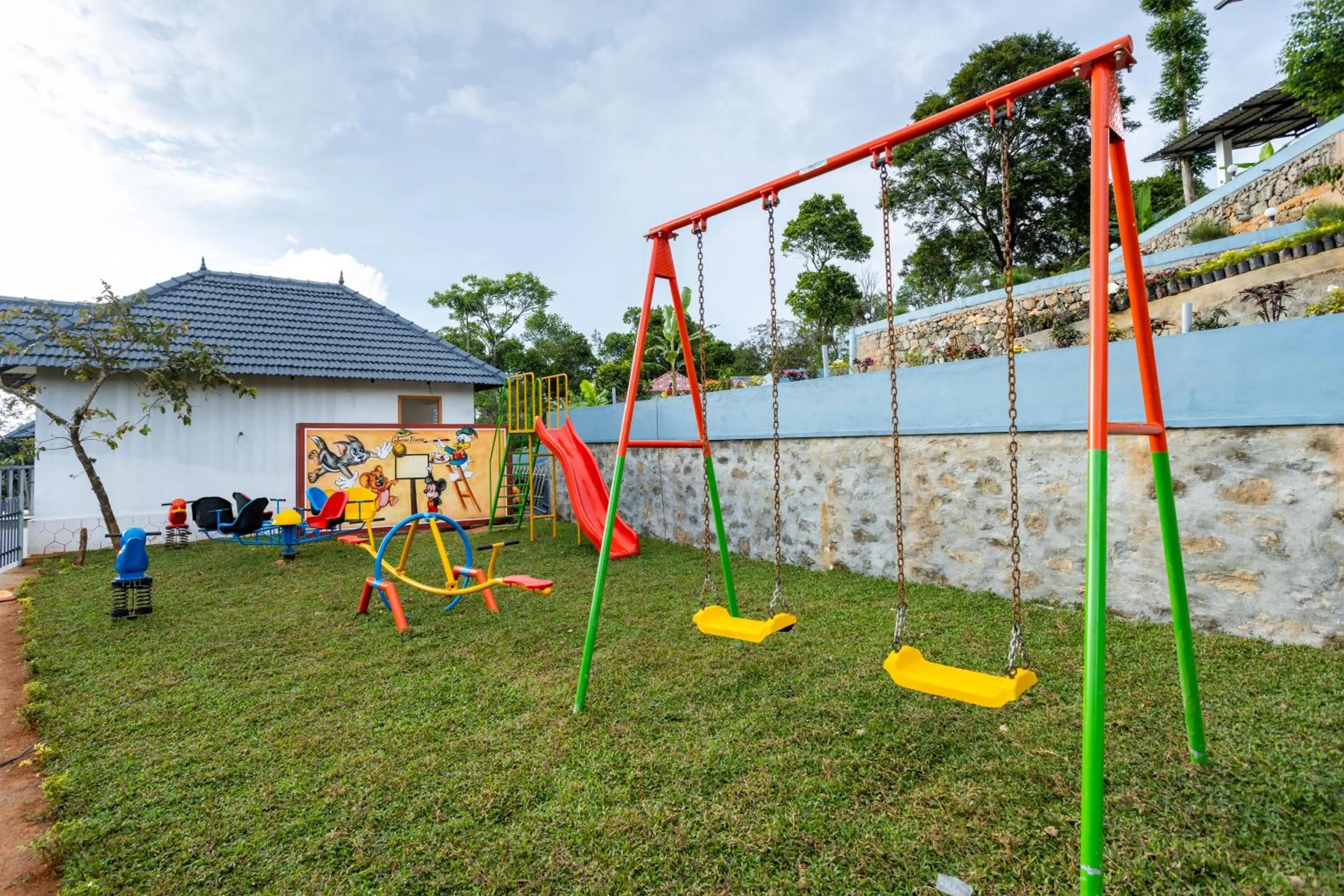 Children play ground in Le Serene Munnar Luxury Resorts & Spa