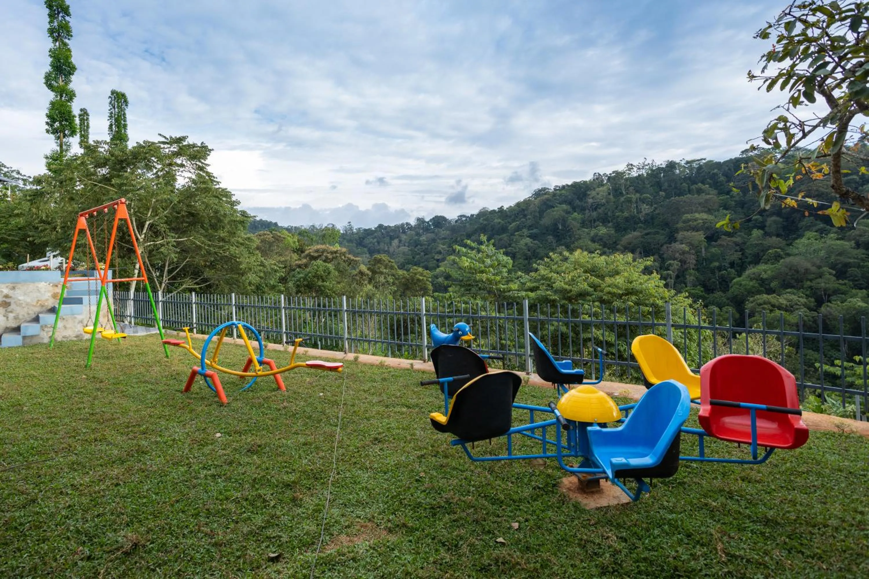 Children play ground in Le Serene Munnar Luxury Resorts & Spa