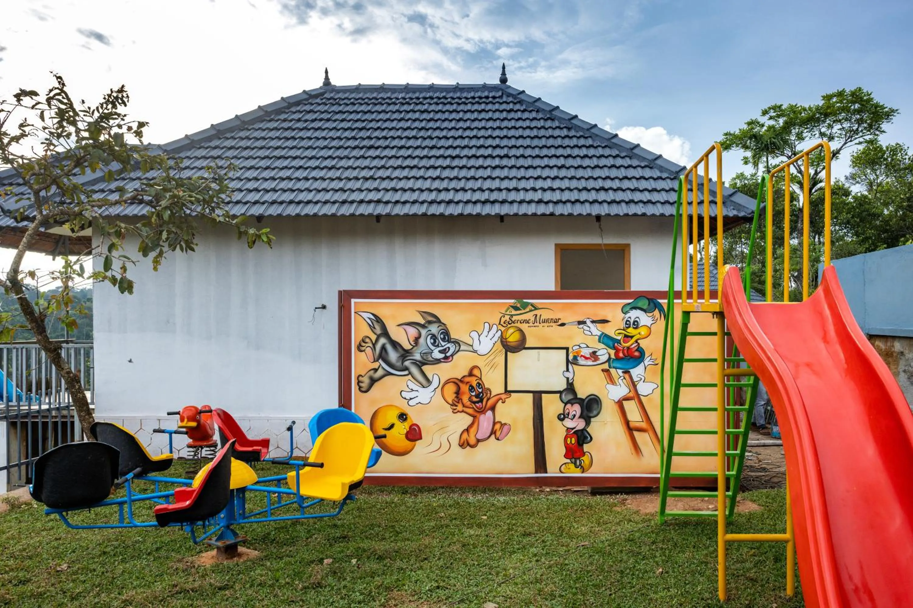 Children play ground in Le Serene Munnar Luxury Resorts & Spa