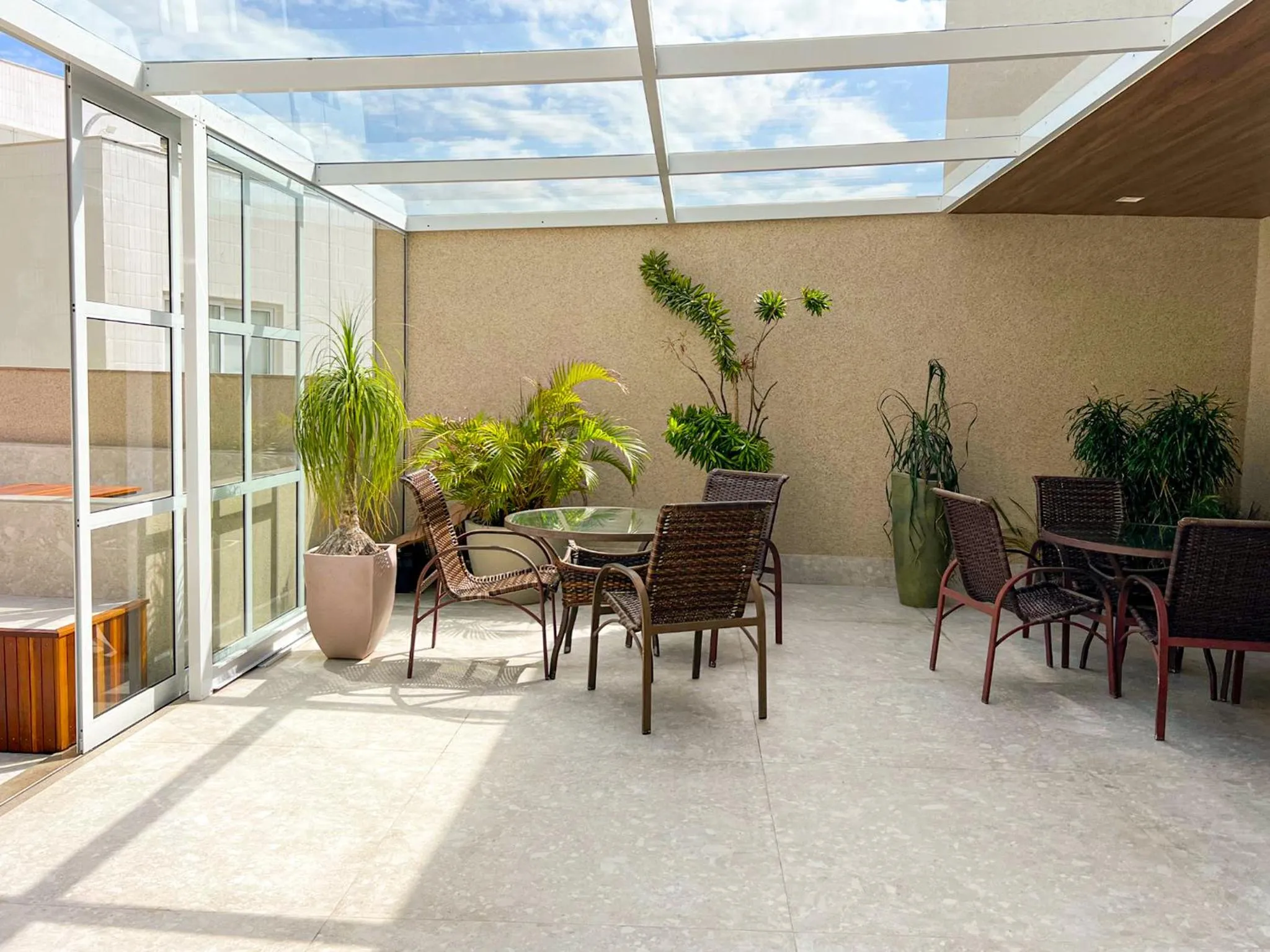 Balcony/Terrace in Pousada Valle Verde