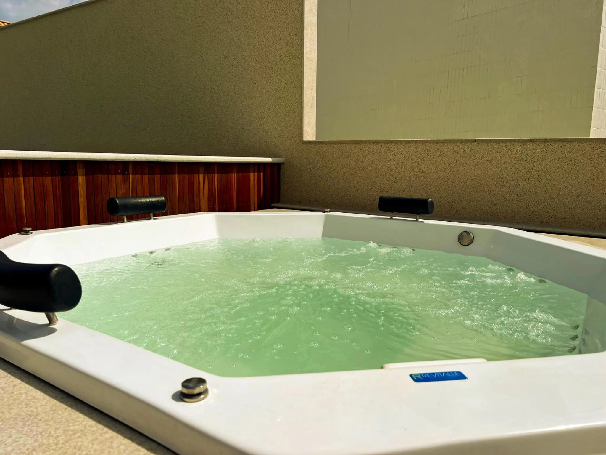 Hot Tub in Pousada Valle Verde