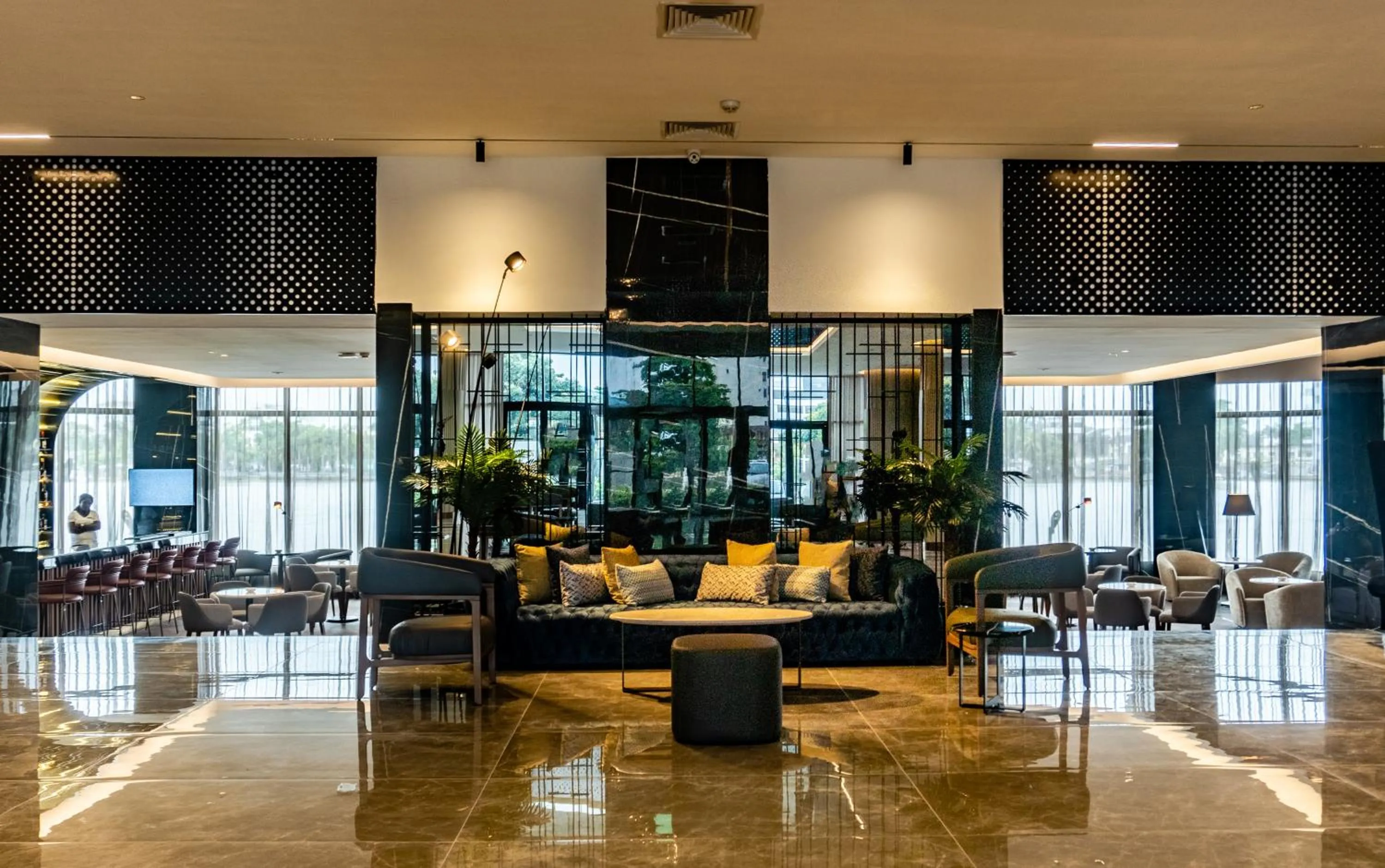 Lobby or reception in Black Diamond Hotel