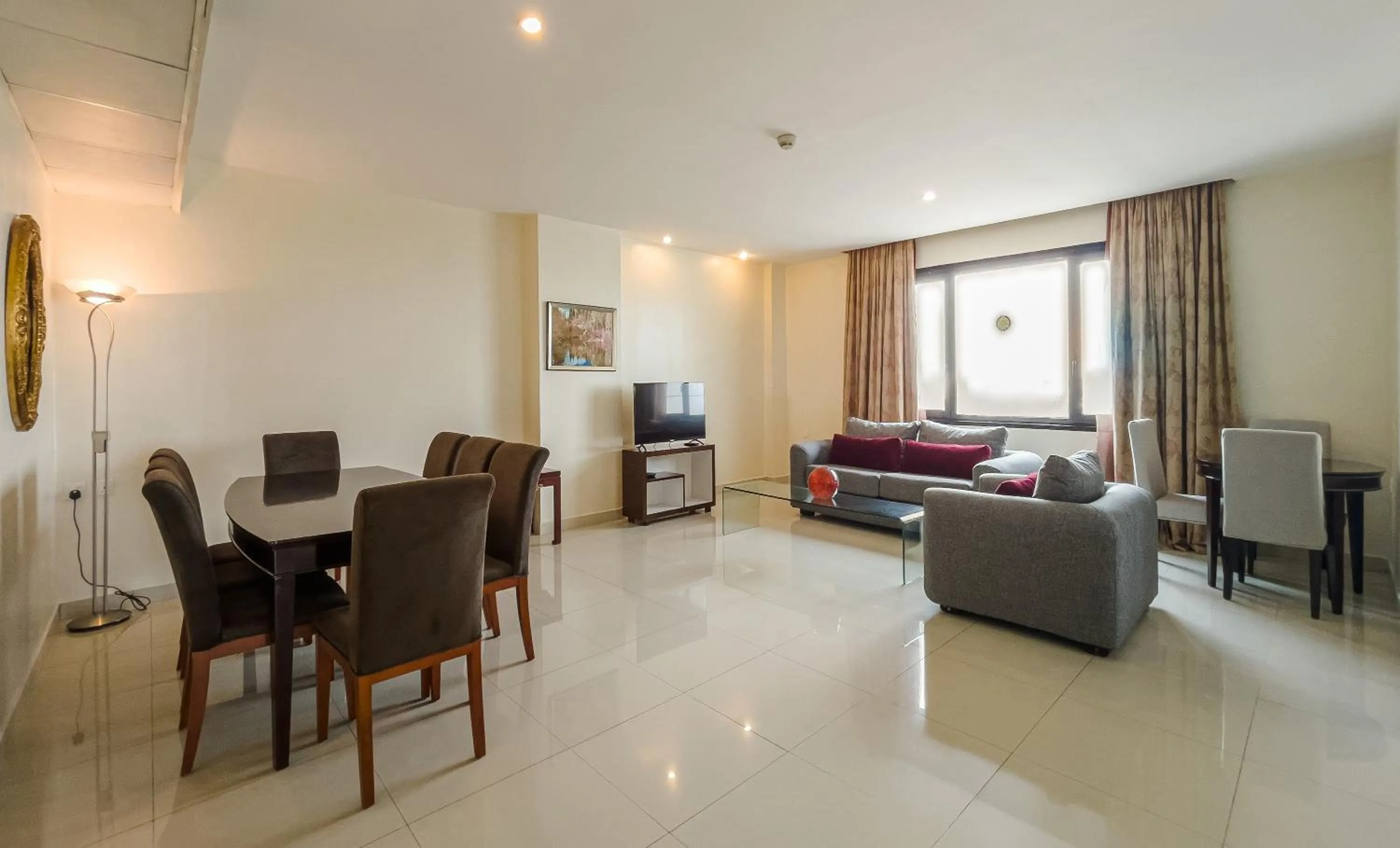 Seating area in Black Diamond Hotel