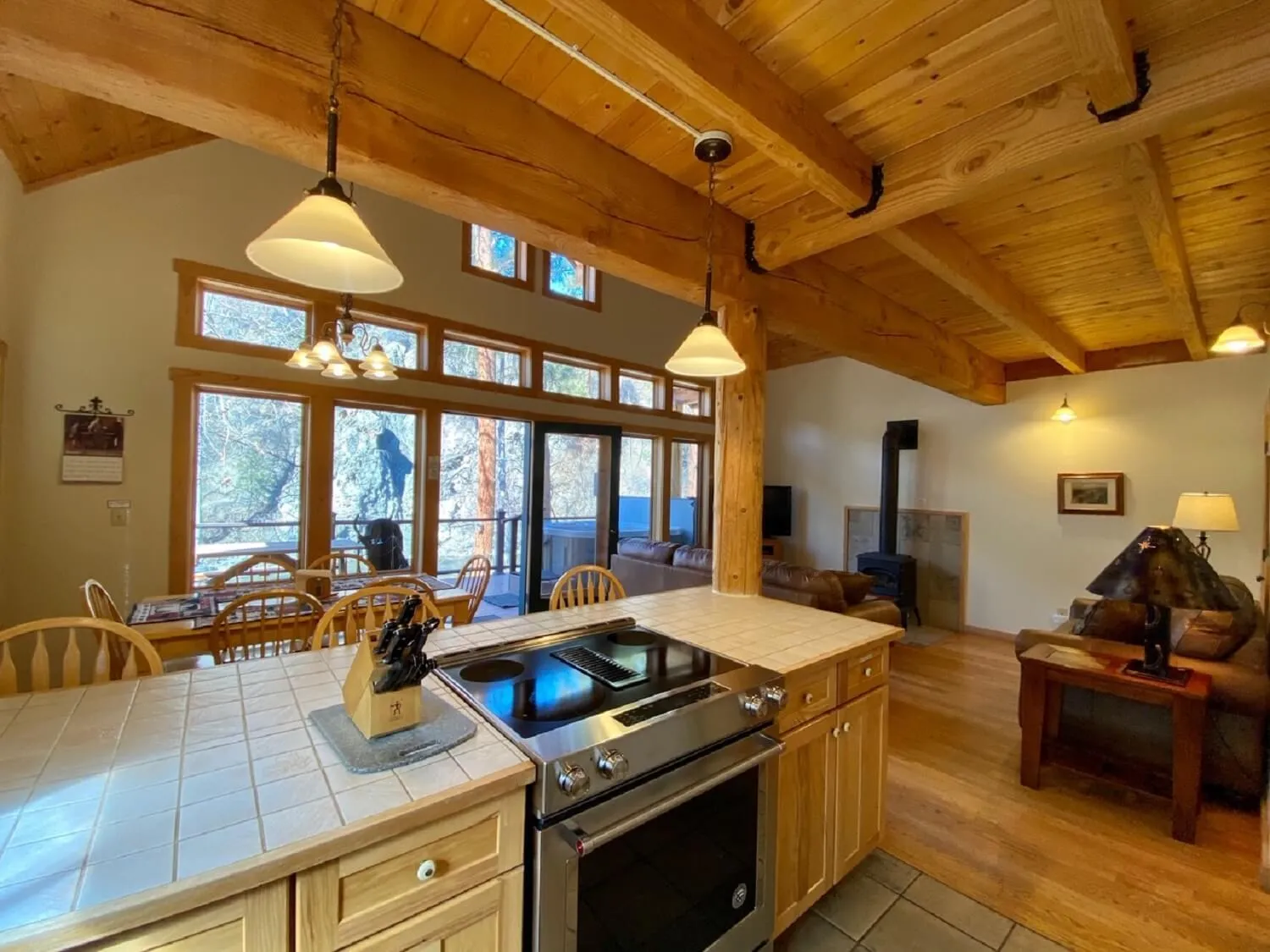 Hot Tub in River's Edge Resort