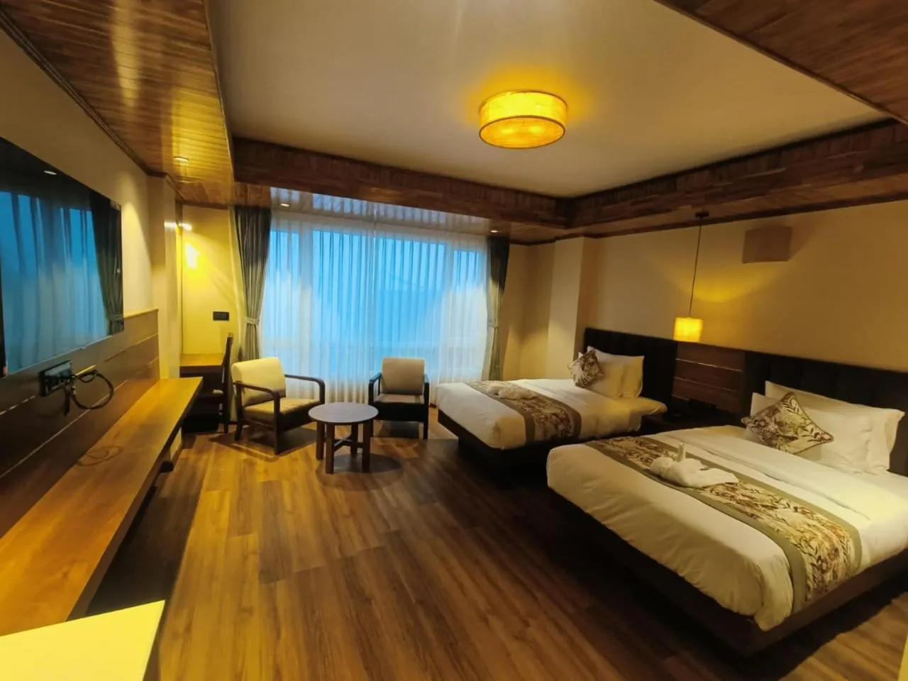 Photo of the whole room, Bed in Gakhil Boutique Hotel