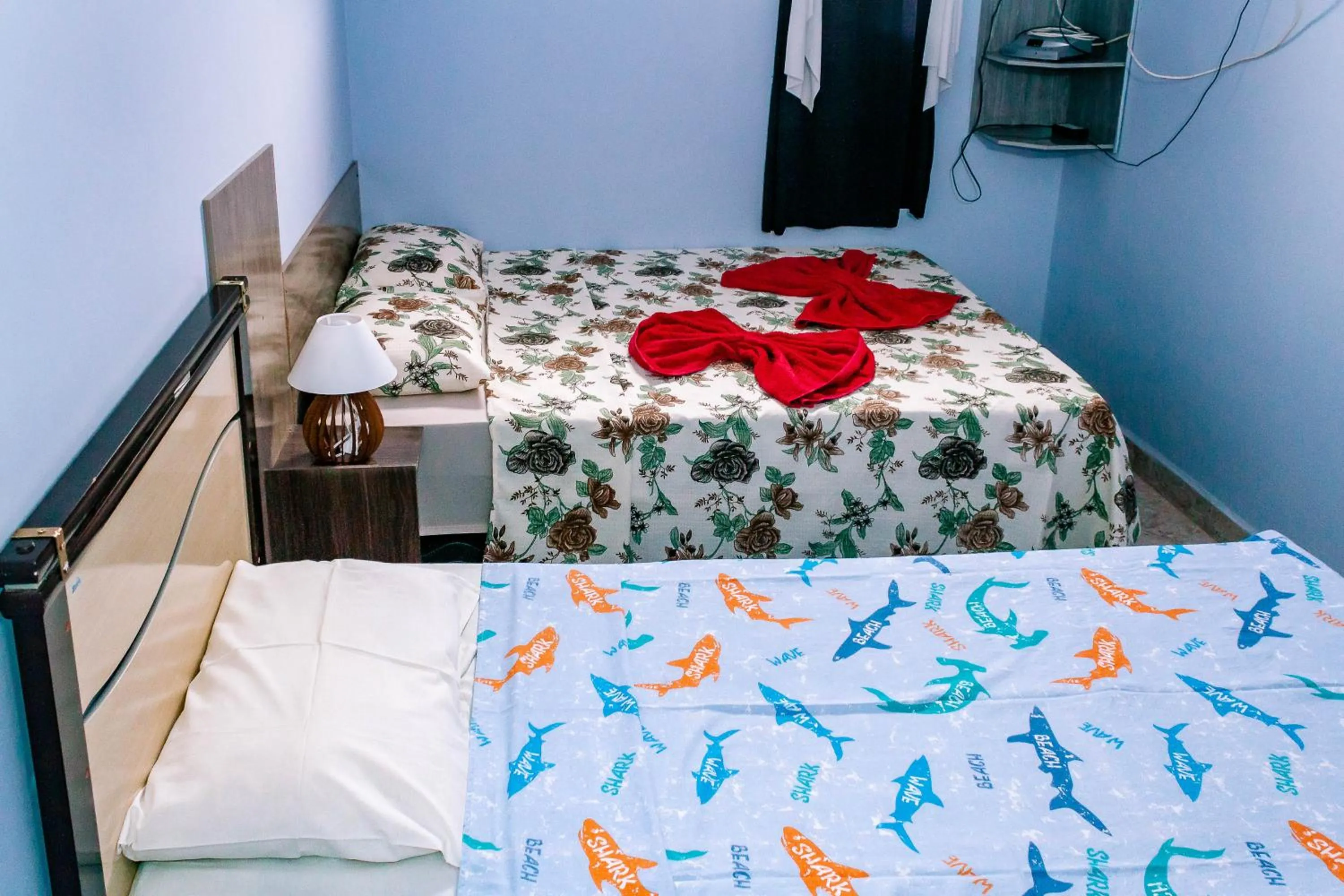 Bed in Pousada Cachoeira da Fumaça