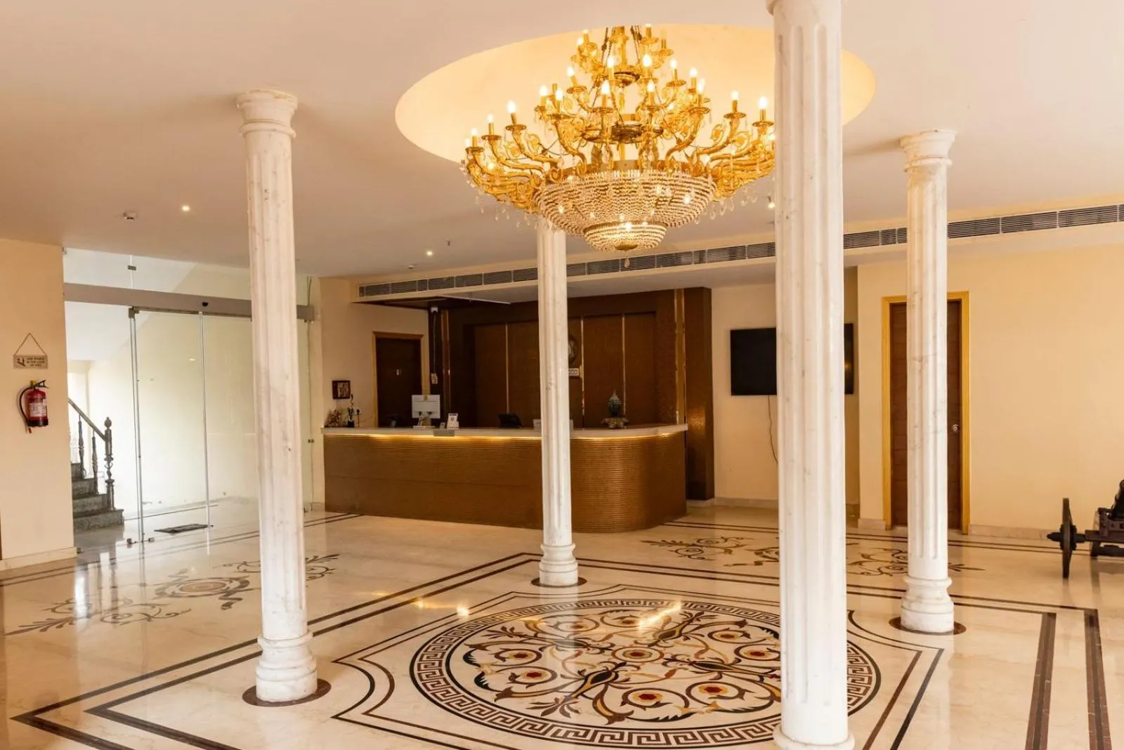 Lobby or reception in THE FORT