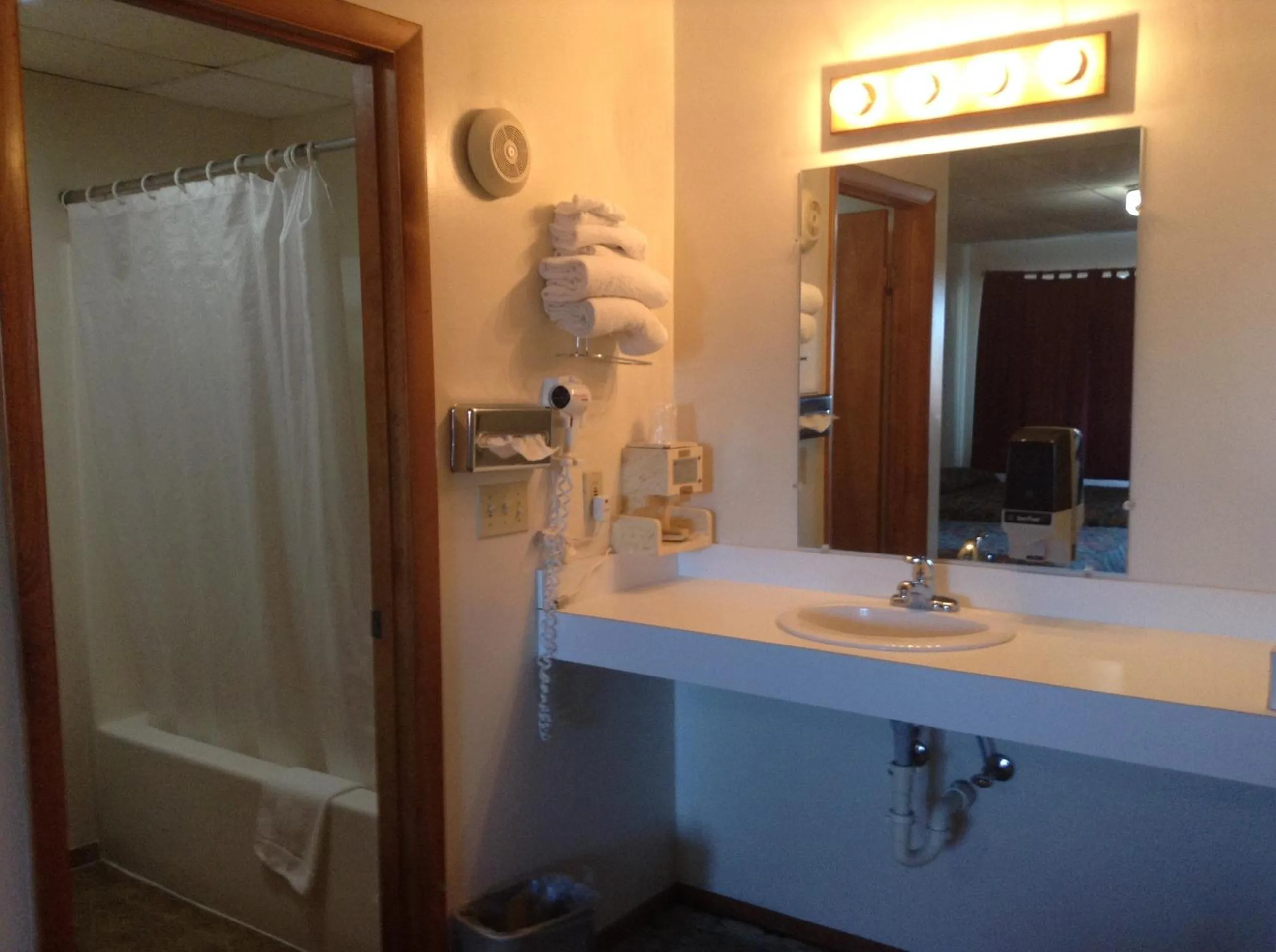 Bathroom in Downtown Motel