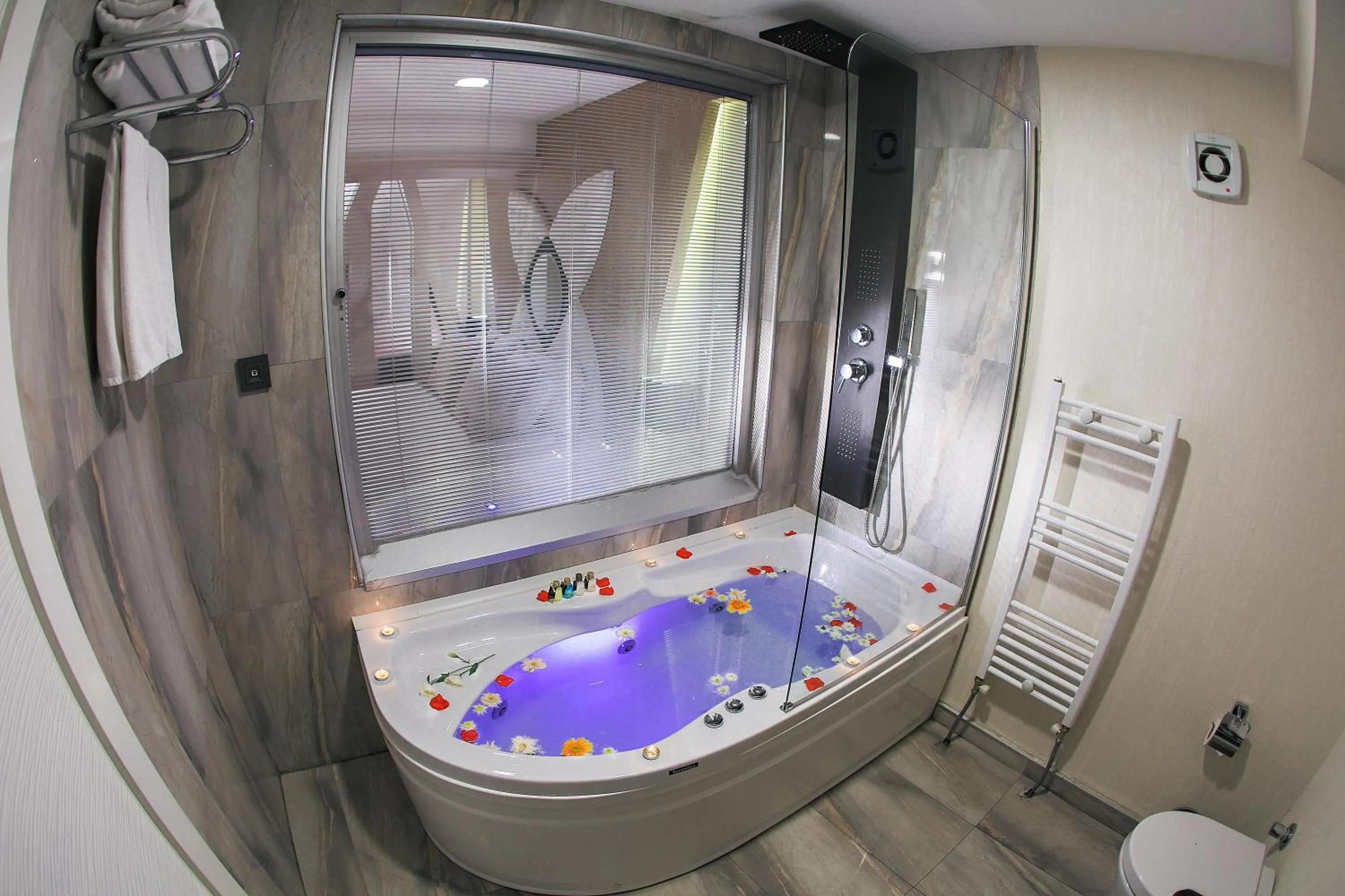 Shower in Demonti Hotel