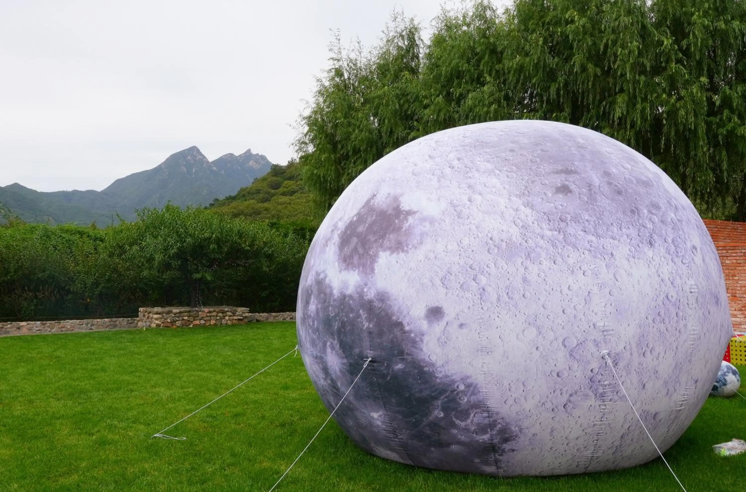 Natural landscape in Brickyard Retreat at Mutianyu Great Wall Adjoin to Mutianyu Great Wall - Room with the View of Great Wall - Jacuzzi with the View of Great Wall - Vehicle Shuttle Service - International Catering - SPA& Nail Beauty Facilities