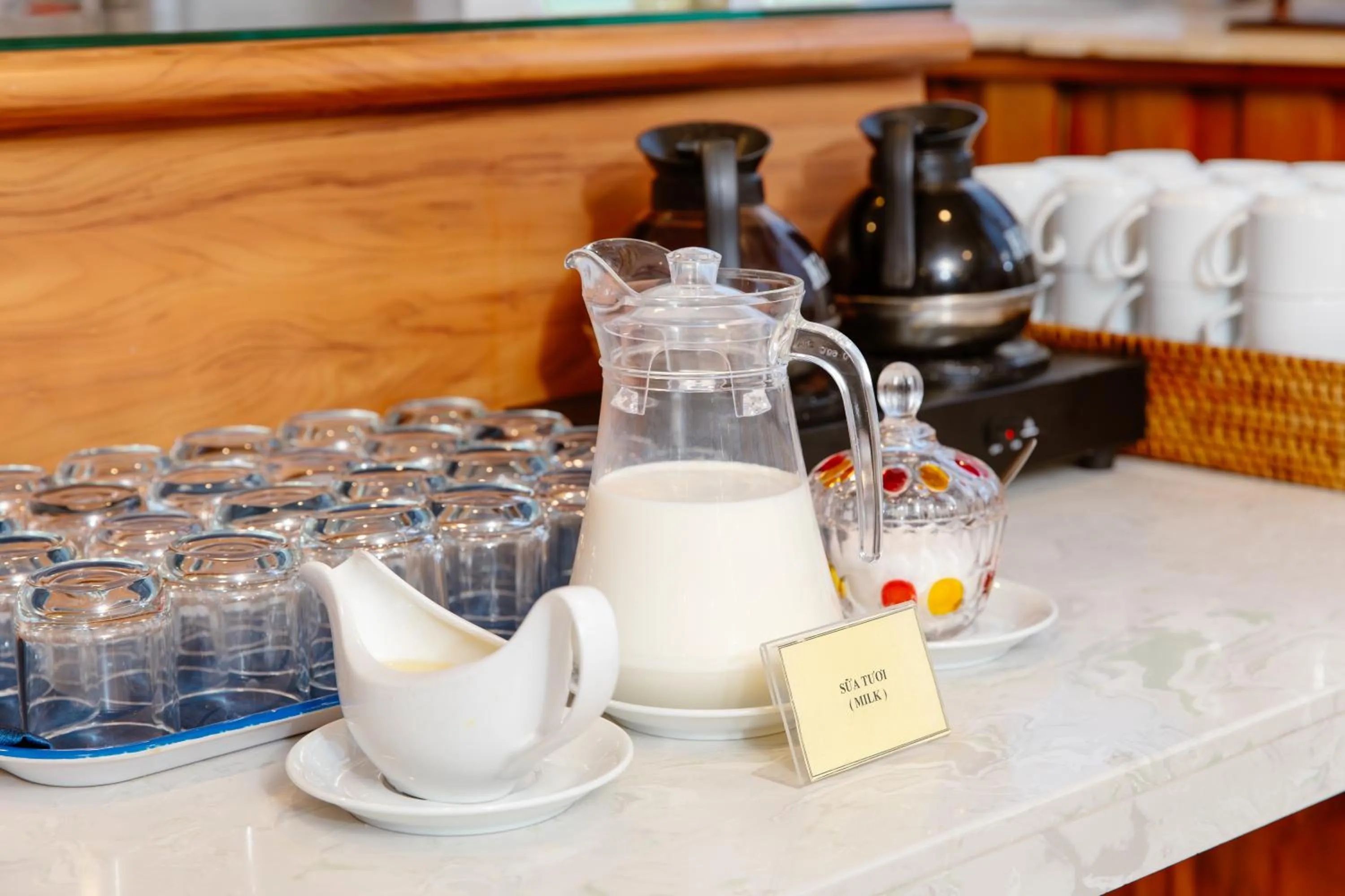 Breakfast in Boss Palace Hotel