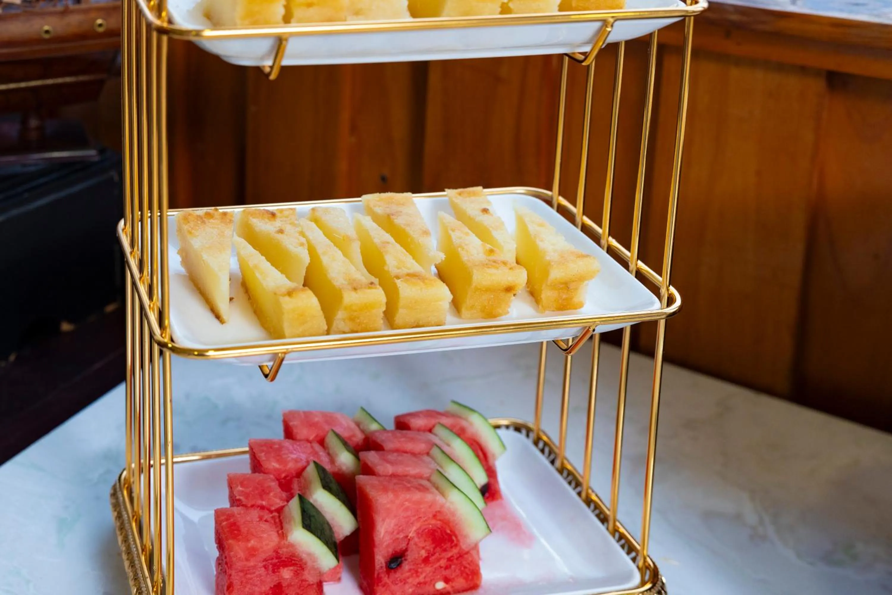 Buffet breakfast in Boss Palace Hotel