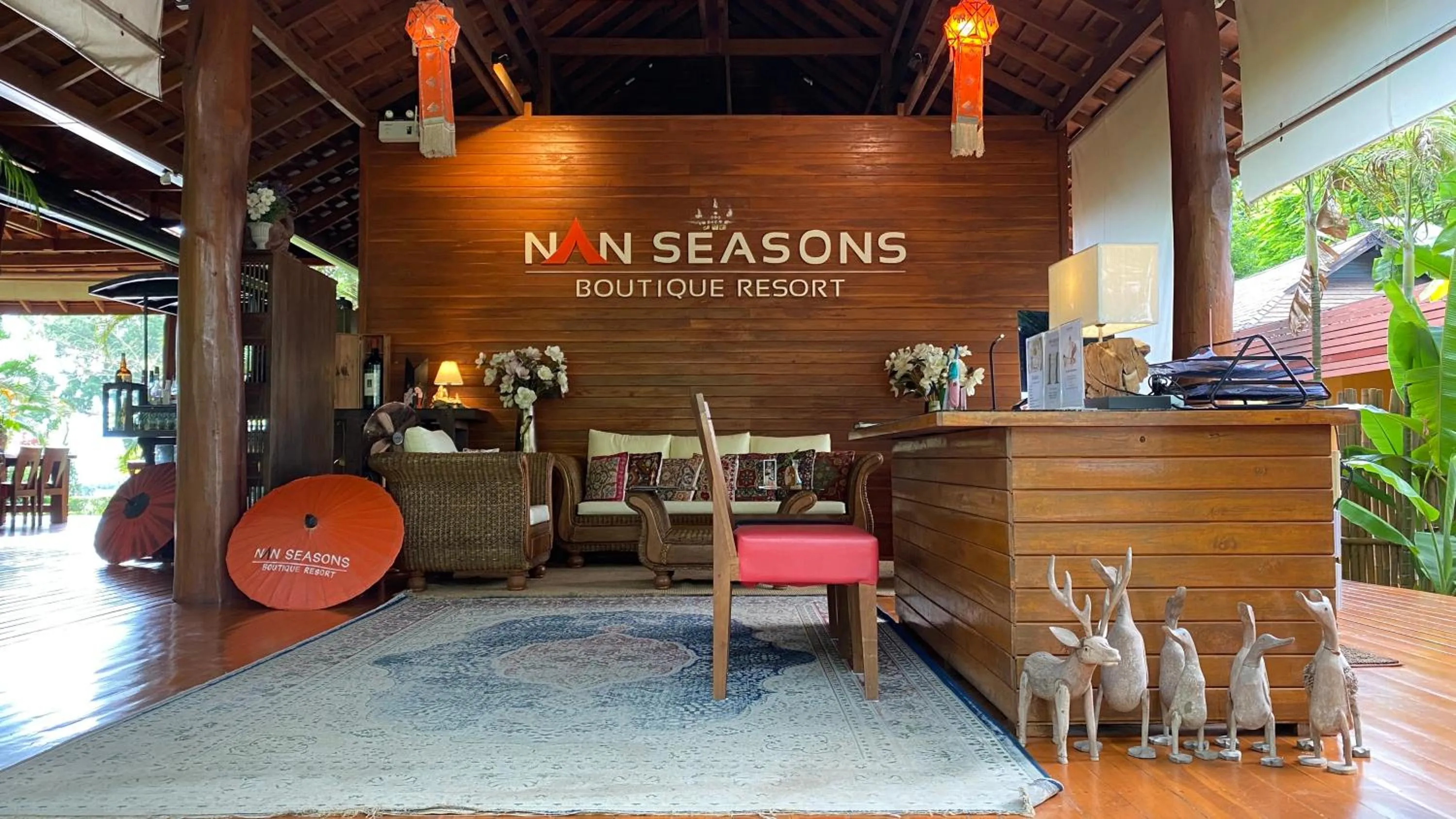 Lobby or reception in Nan Seasons Boutique Resort
