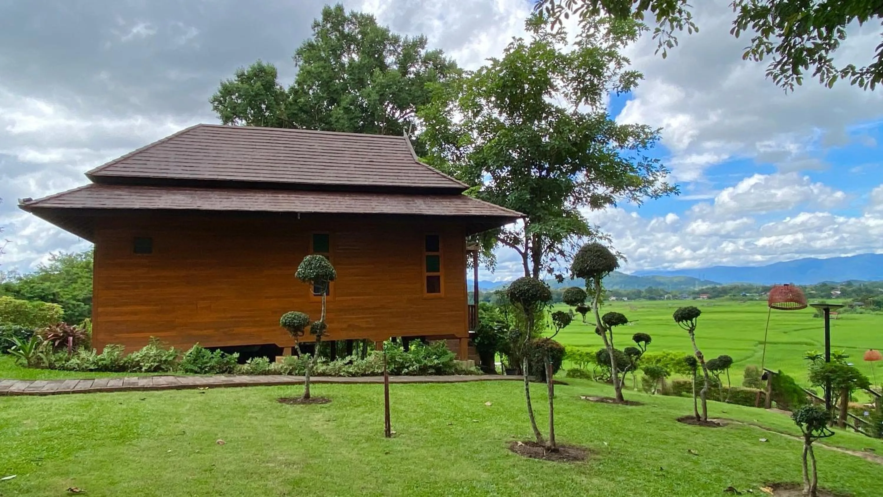 Mountain view in Nan Seasons Boutique Resort