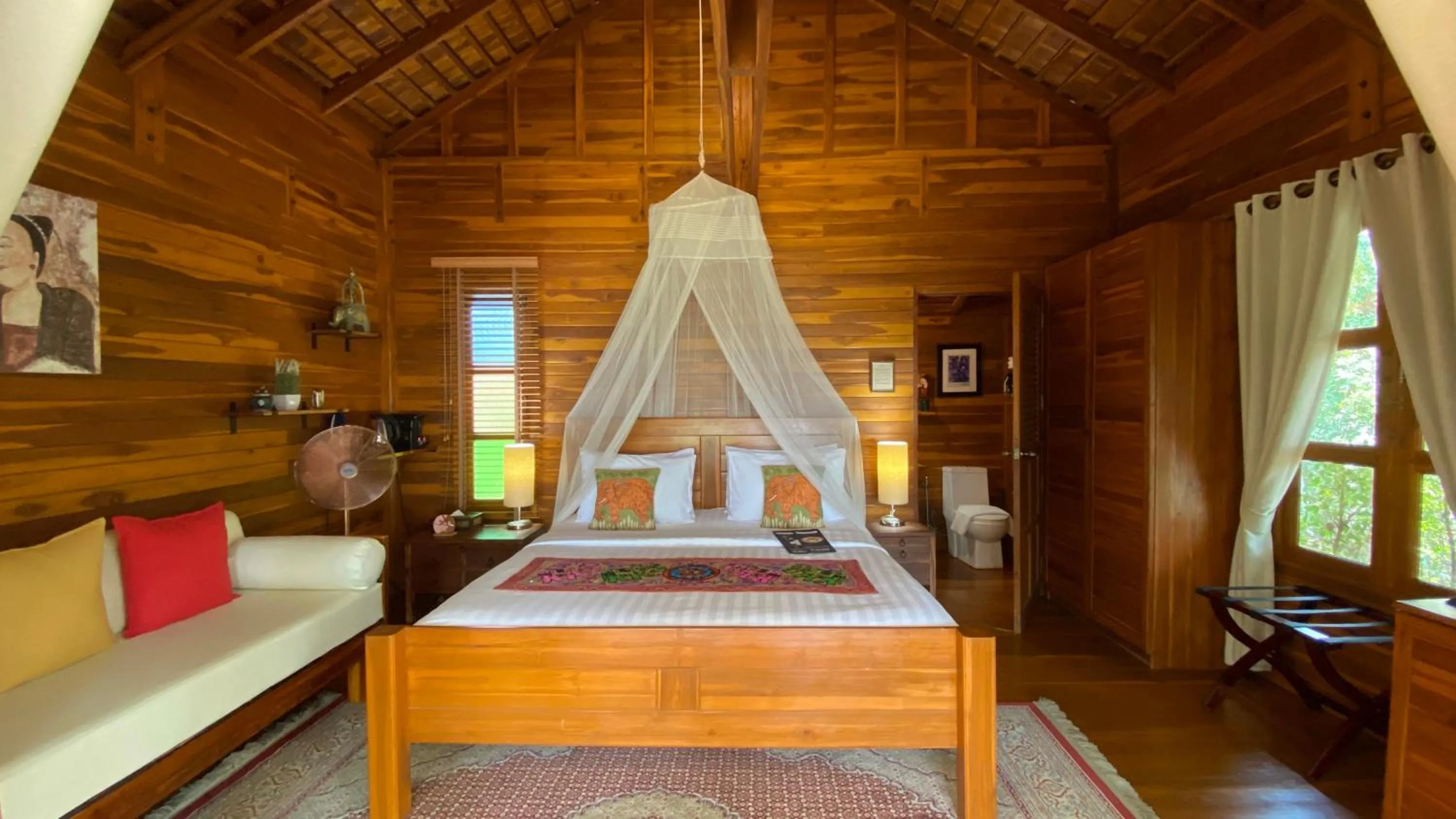 Bedroom, Bed in Nan Seasons Boutique Resort