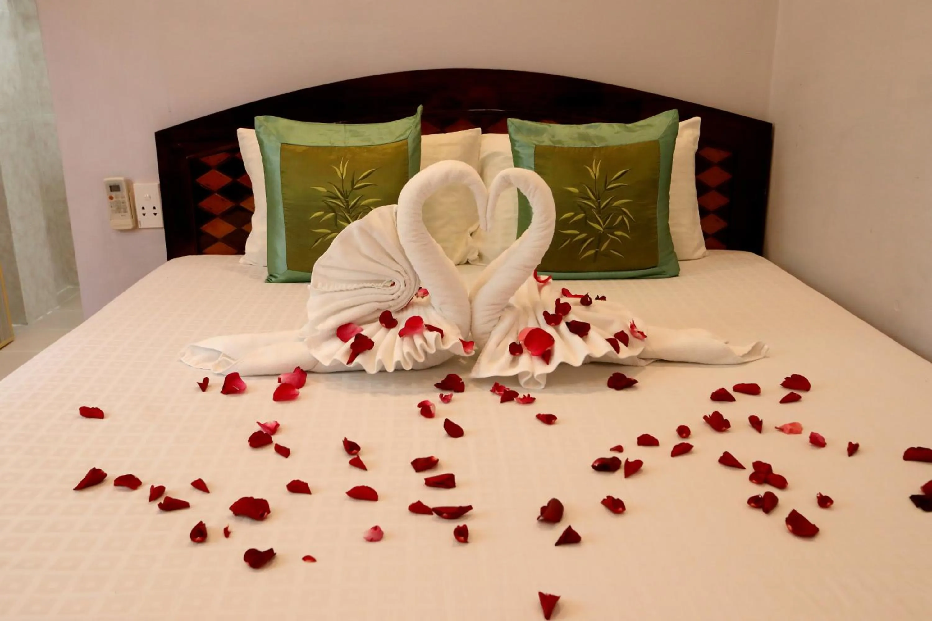 Bed in Green Garden Homestay