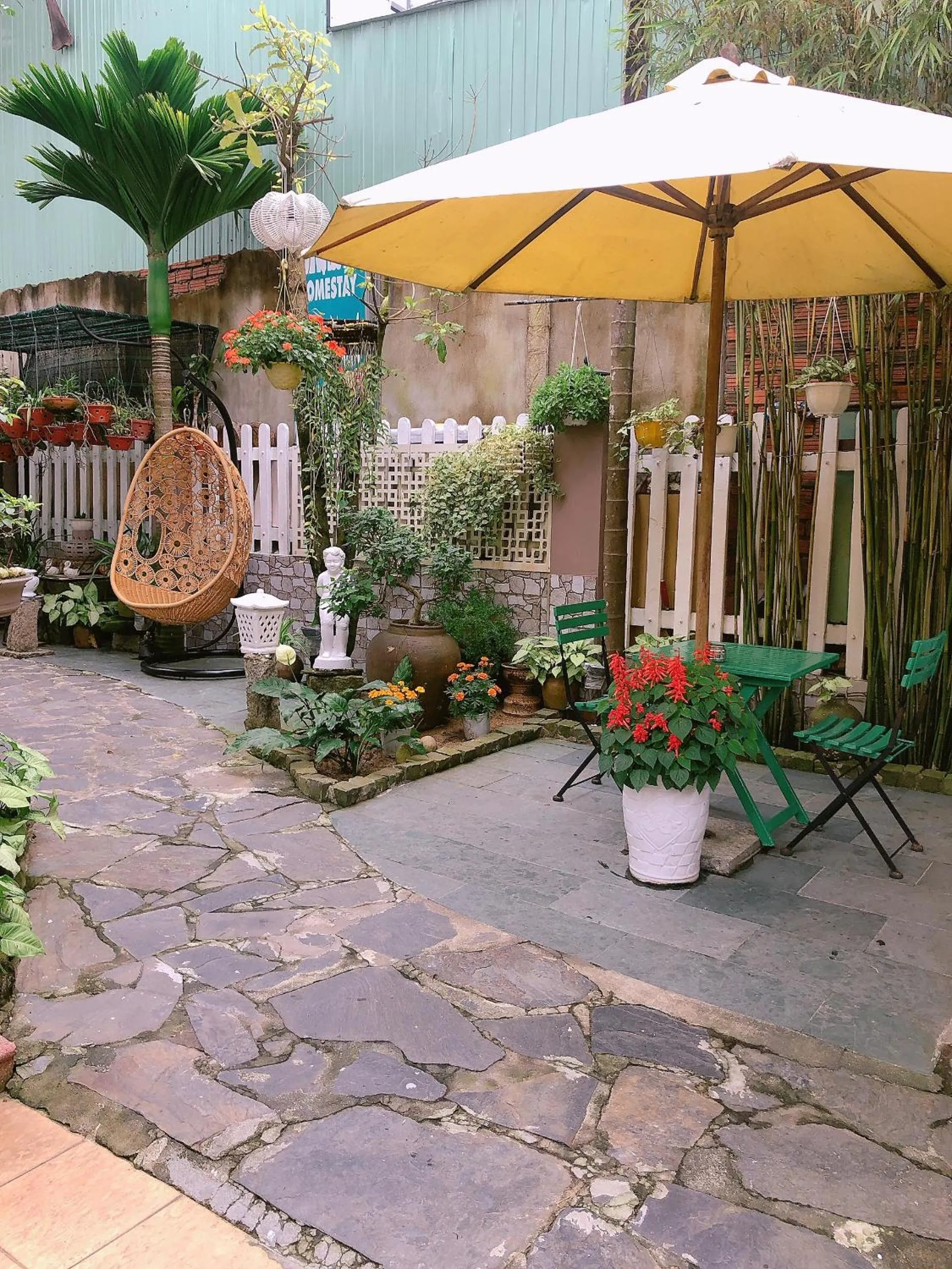 Garden in Green Garden Homestay