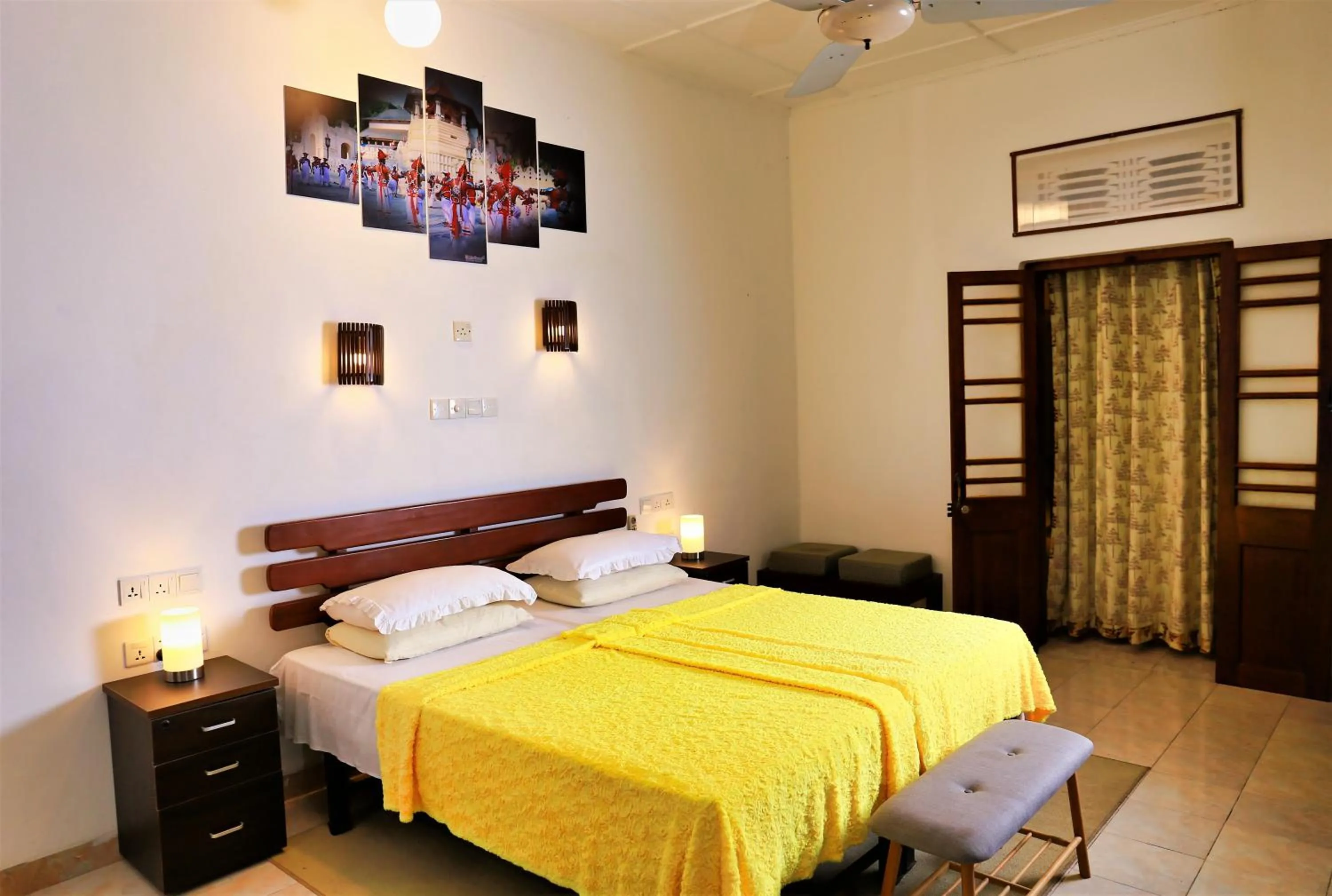 Bed in Camellia Dwelling