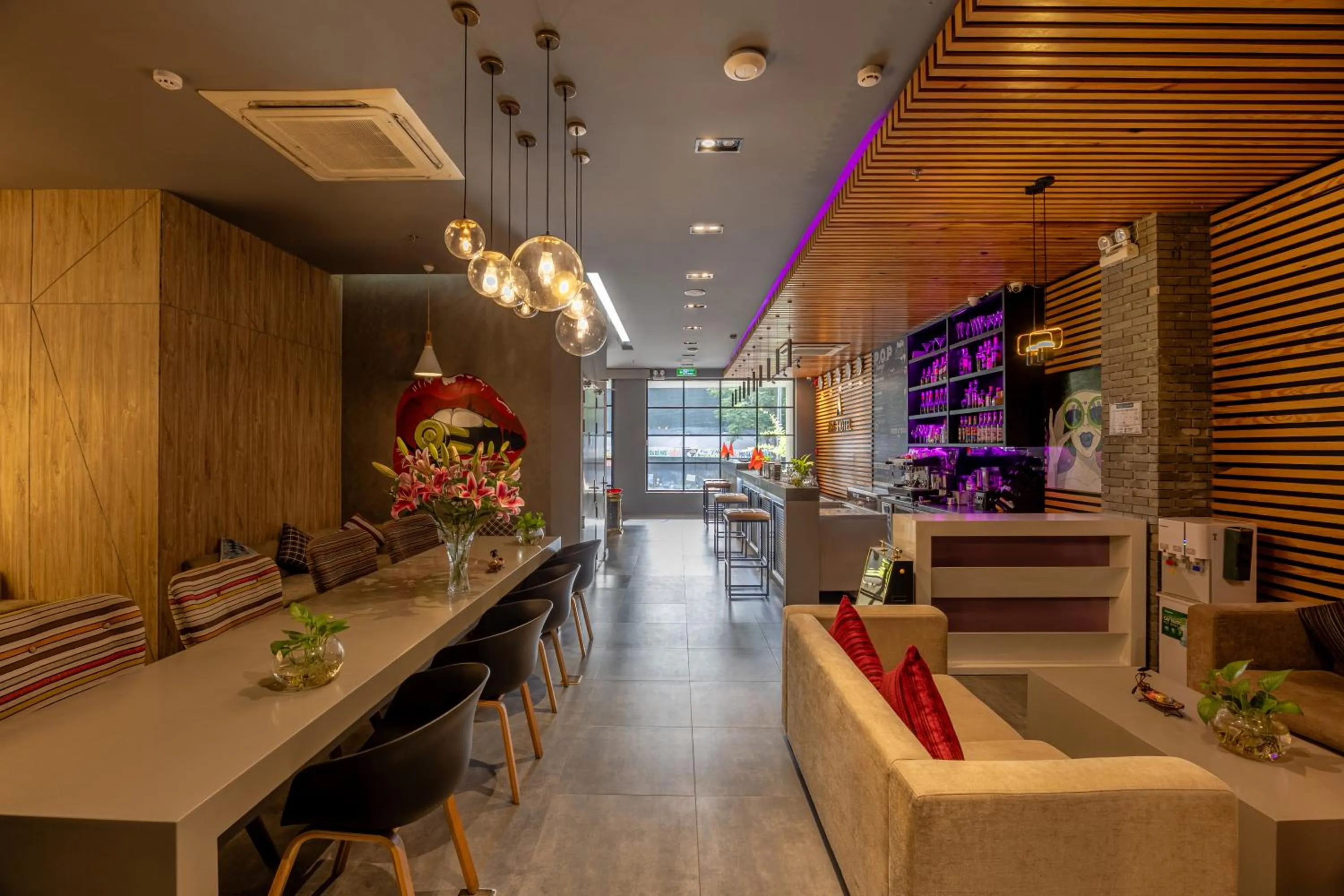 Seating area in A25 Hotel - 55 Lê Anh Xuân