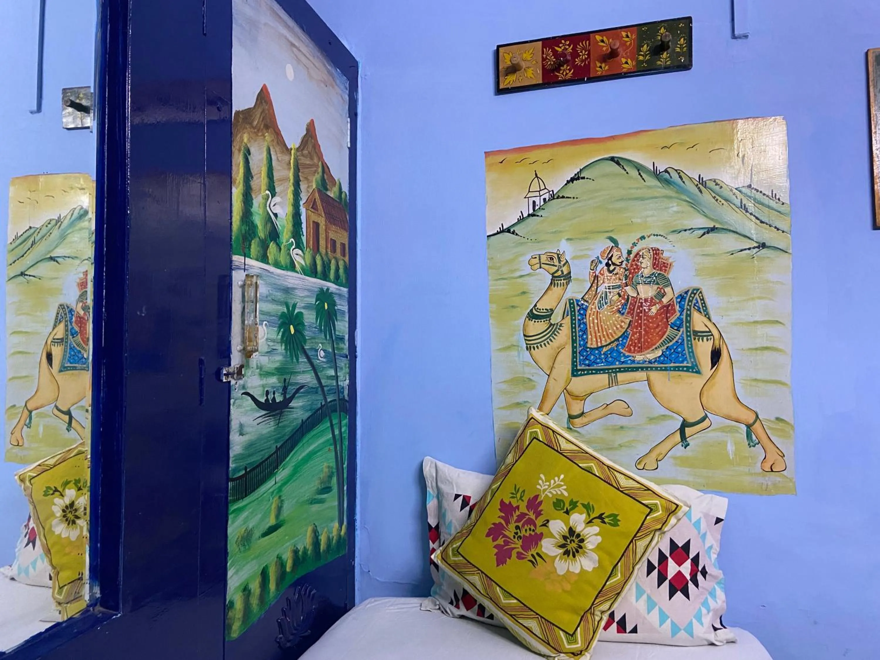 Decorative detail in Bob hostel