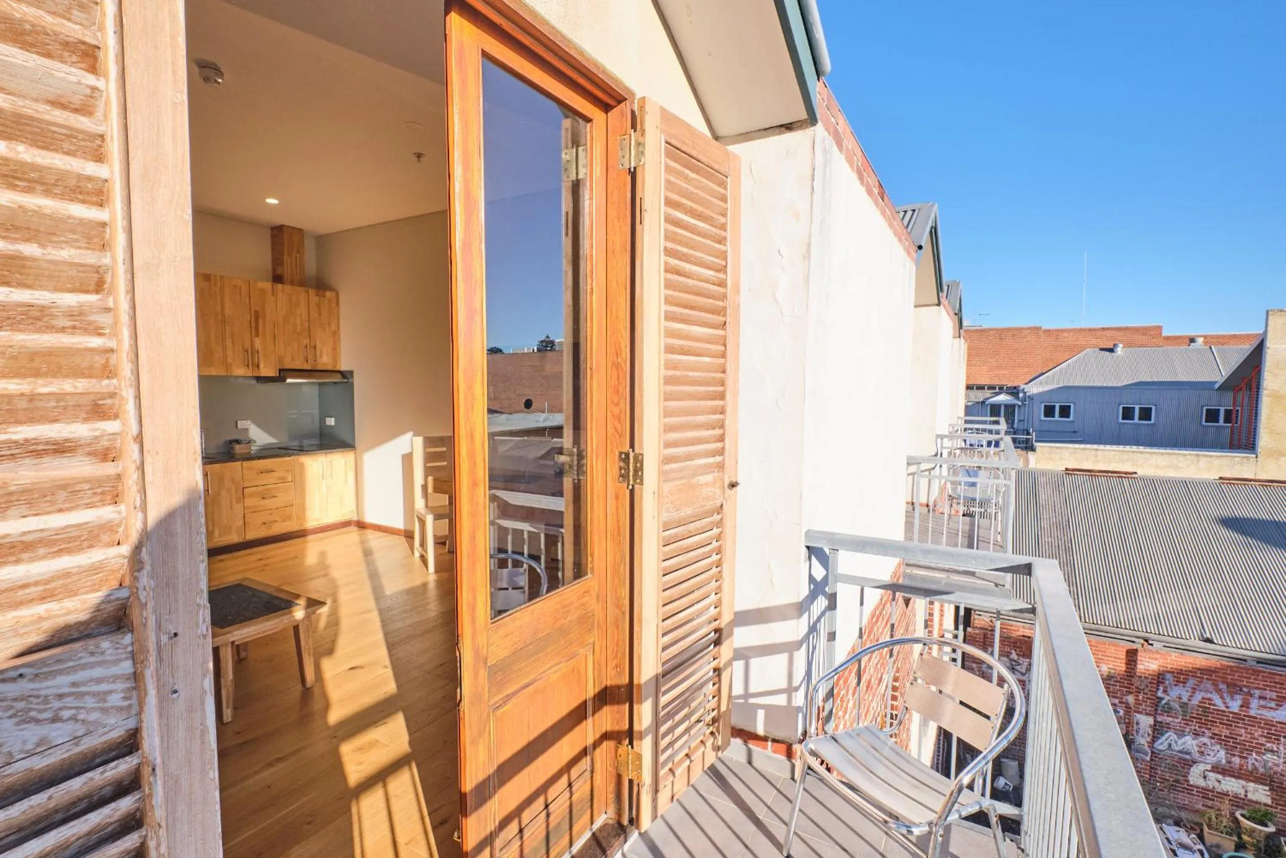Balcony/Terrace in RIALTO SUITES Fremantle