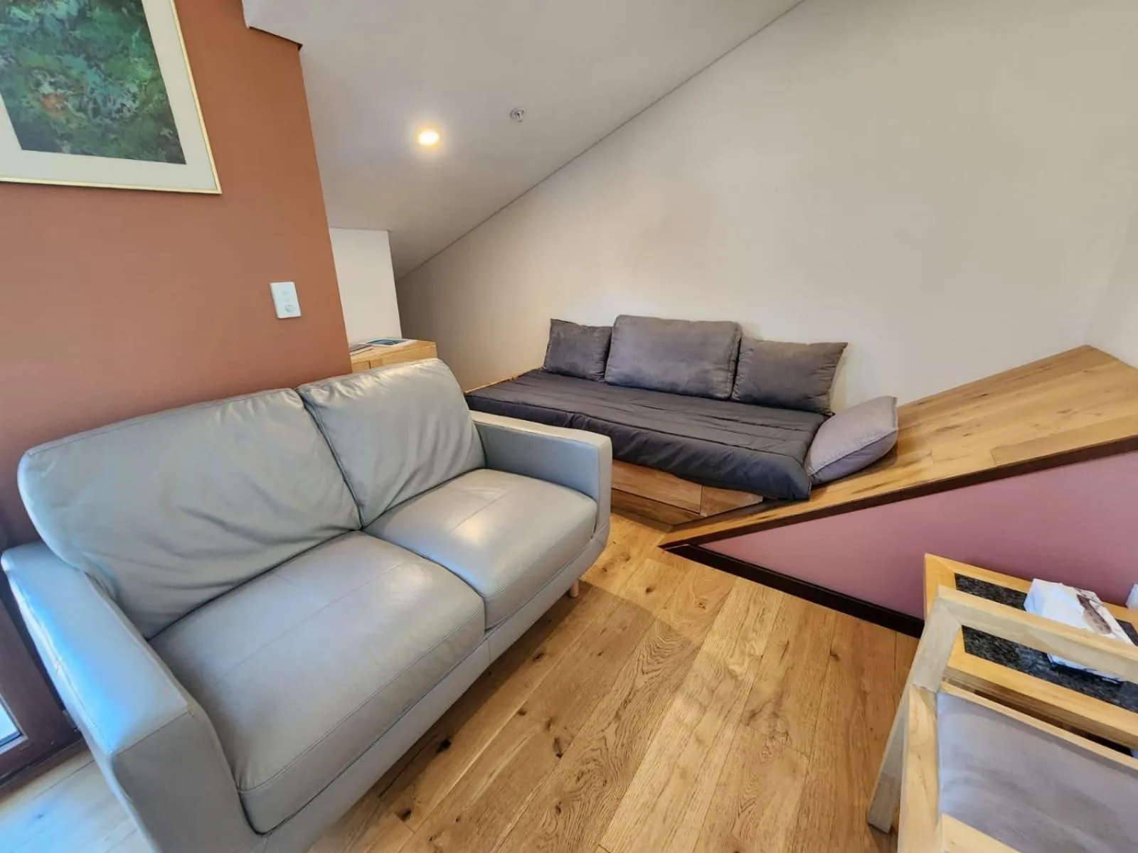 Seating area in RIALTO SUITES Fremantle