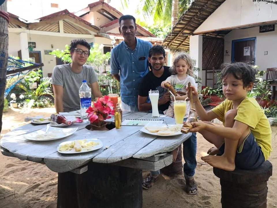Asian breakfast in Star Rest Beach Hotel