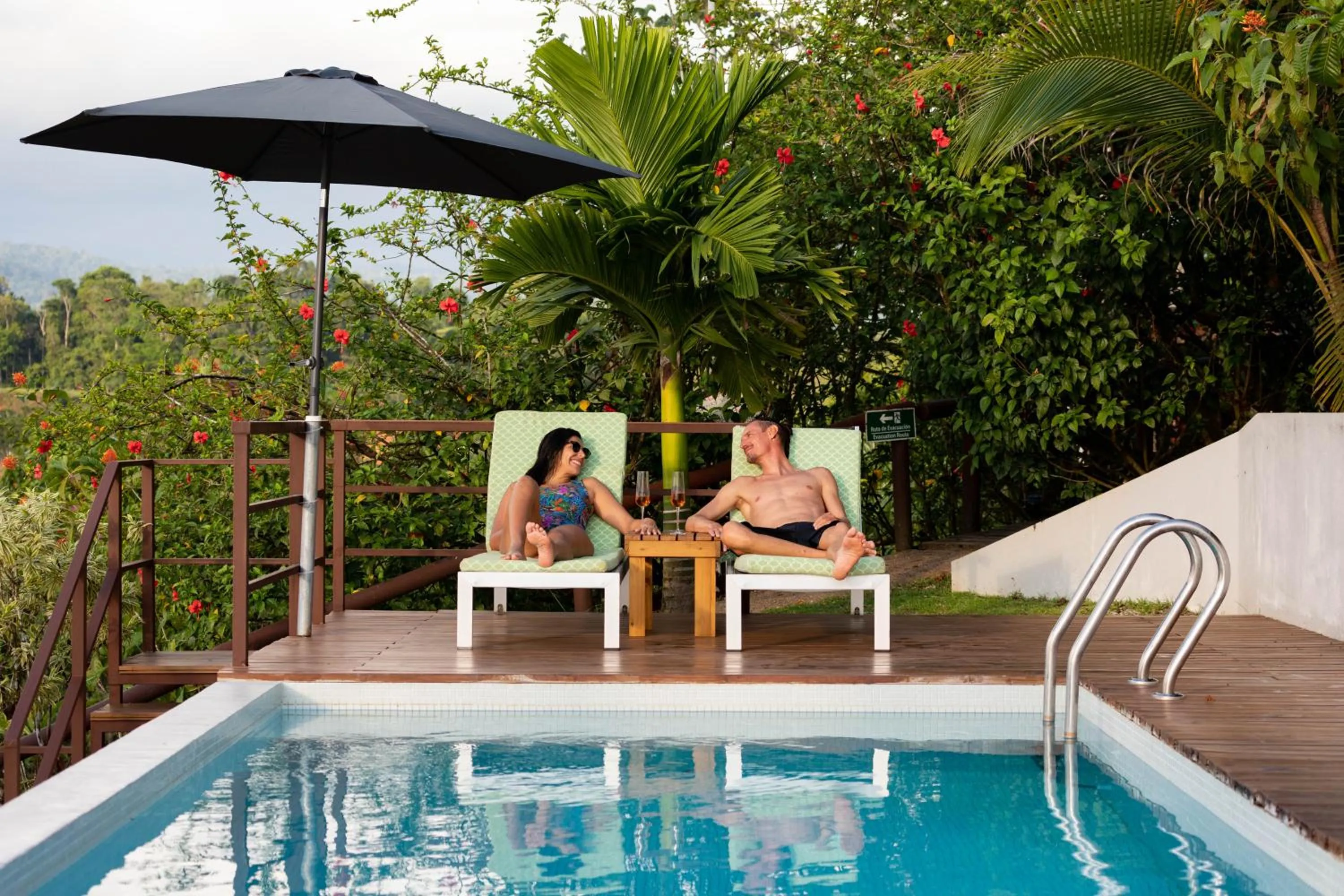 Balcony/Terrace in The Tranquilo Lodge, Adult Only, All meals included