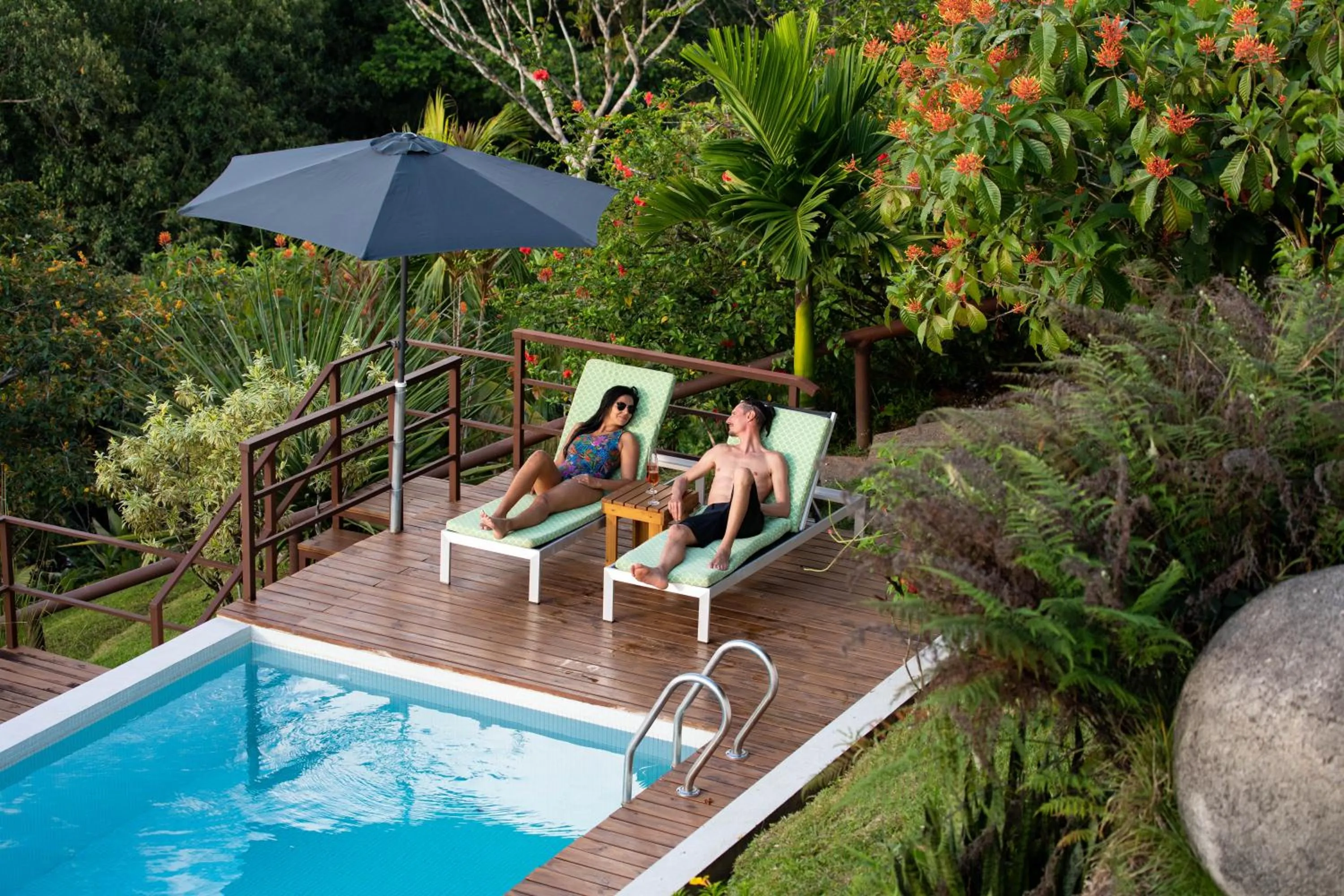 Balcony/Terrace in The Tranquilo Lodge, Adult Only, All meals included