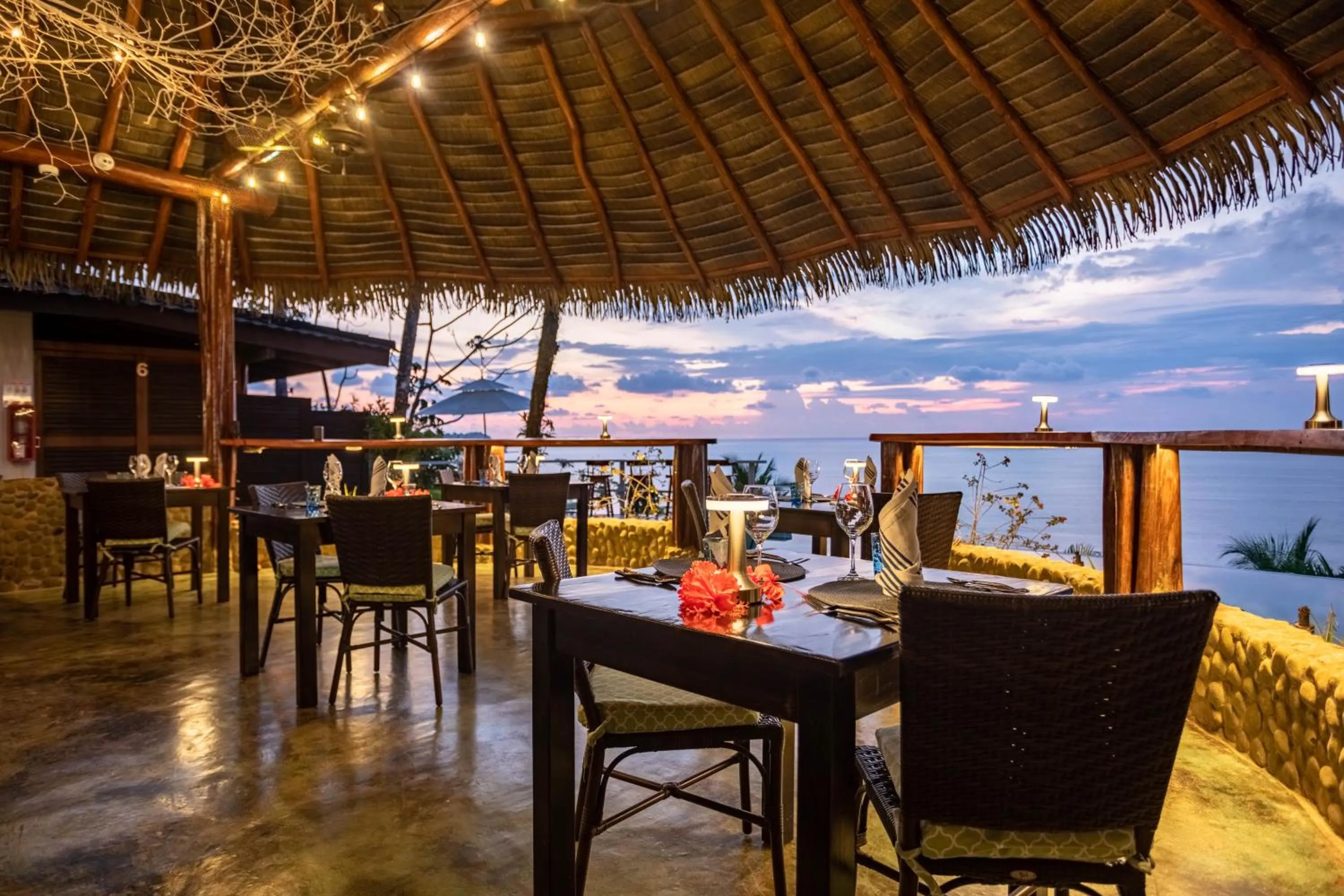 Patio in The Tranquilo Lodge, Adult Only, All meals included