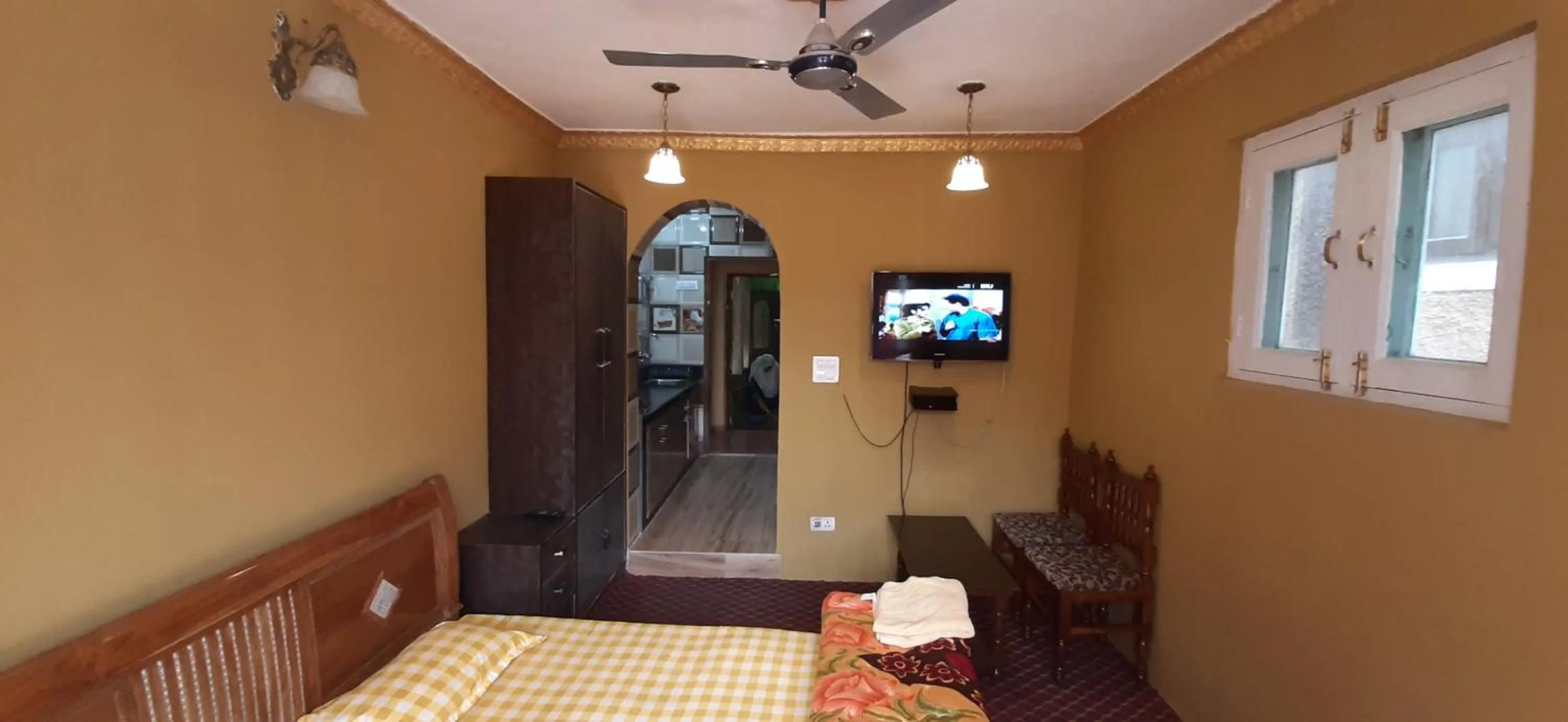 Bed in Hotel Gulistan