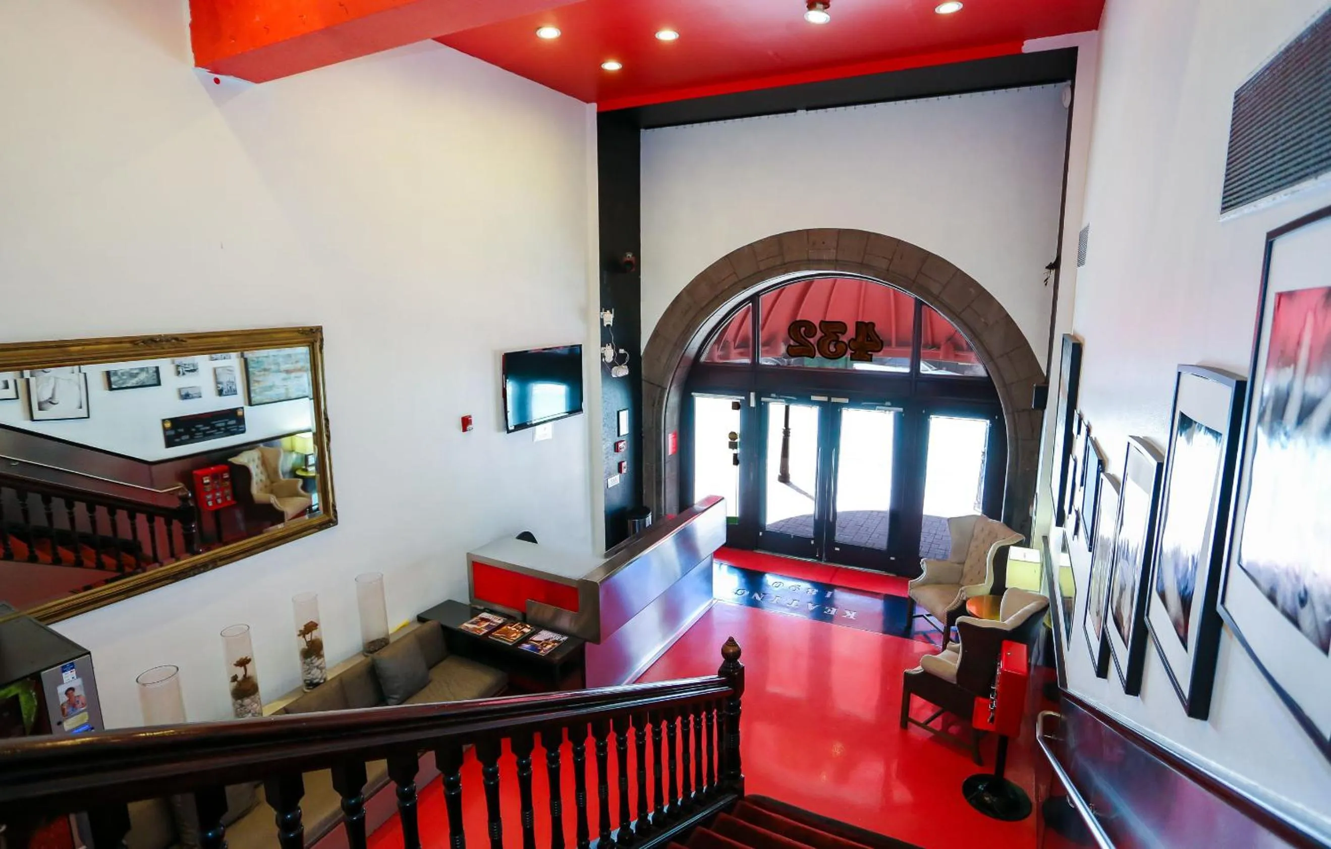 Lobby or reception in The Keating