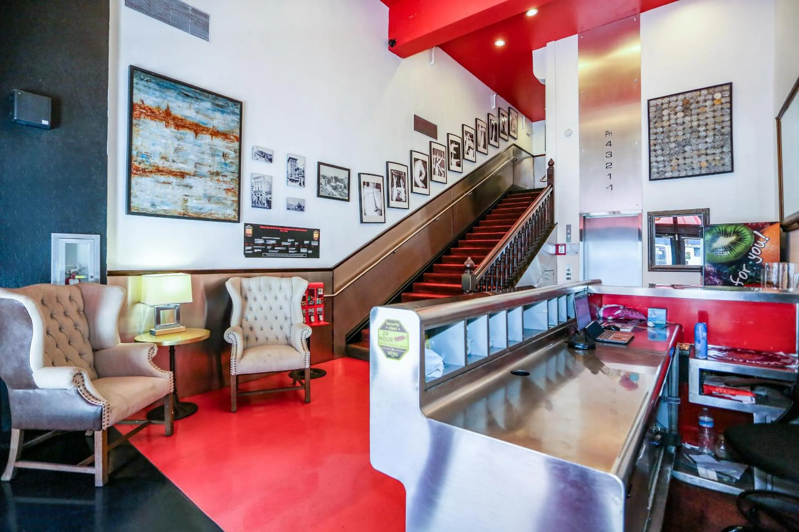 Lobby or reception in The Keating