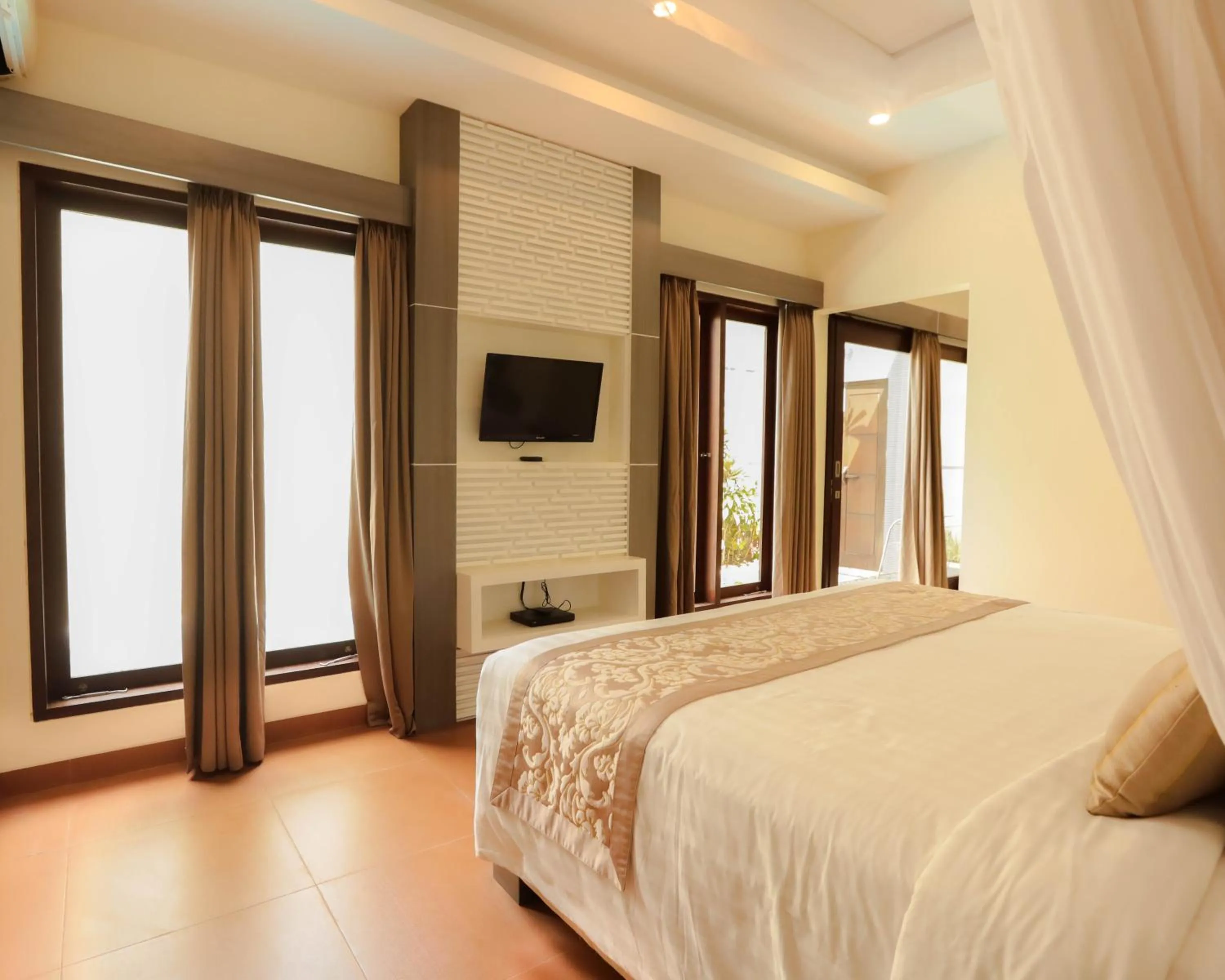 TV and multimedia, Bed in Luxotic Private Villa and Resort