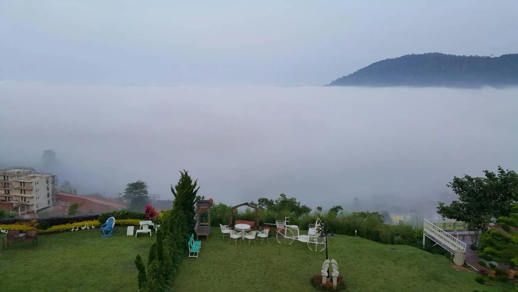 Property building in Mhork Buri Resort