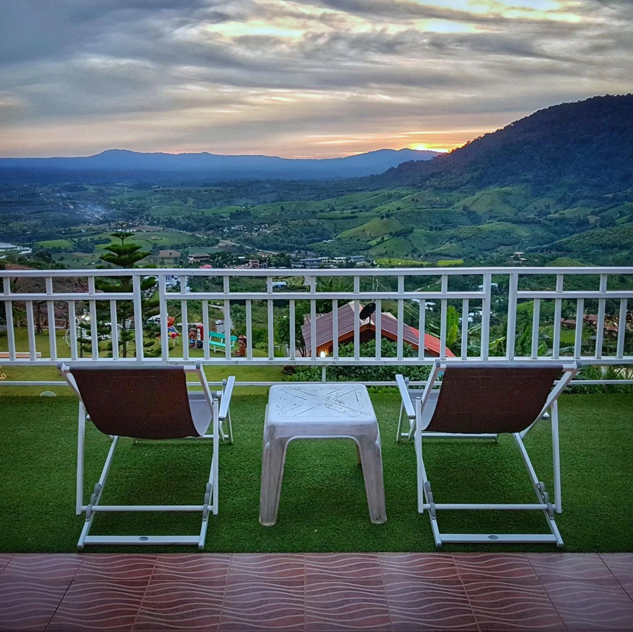 Property building in Mhork Buri Resort