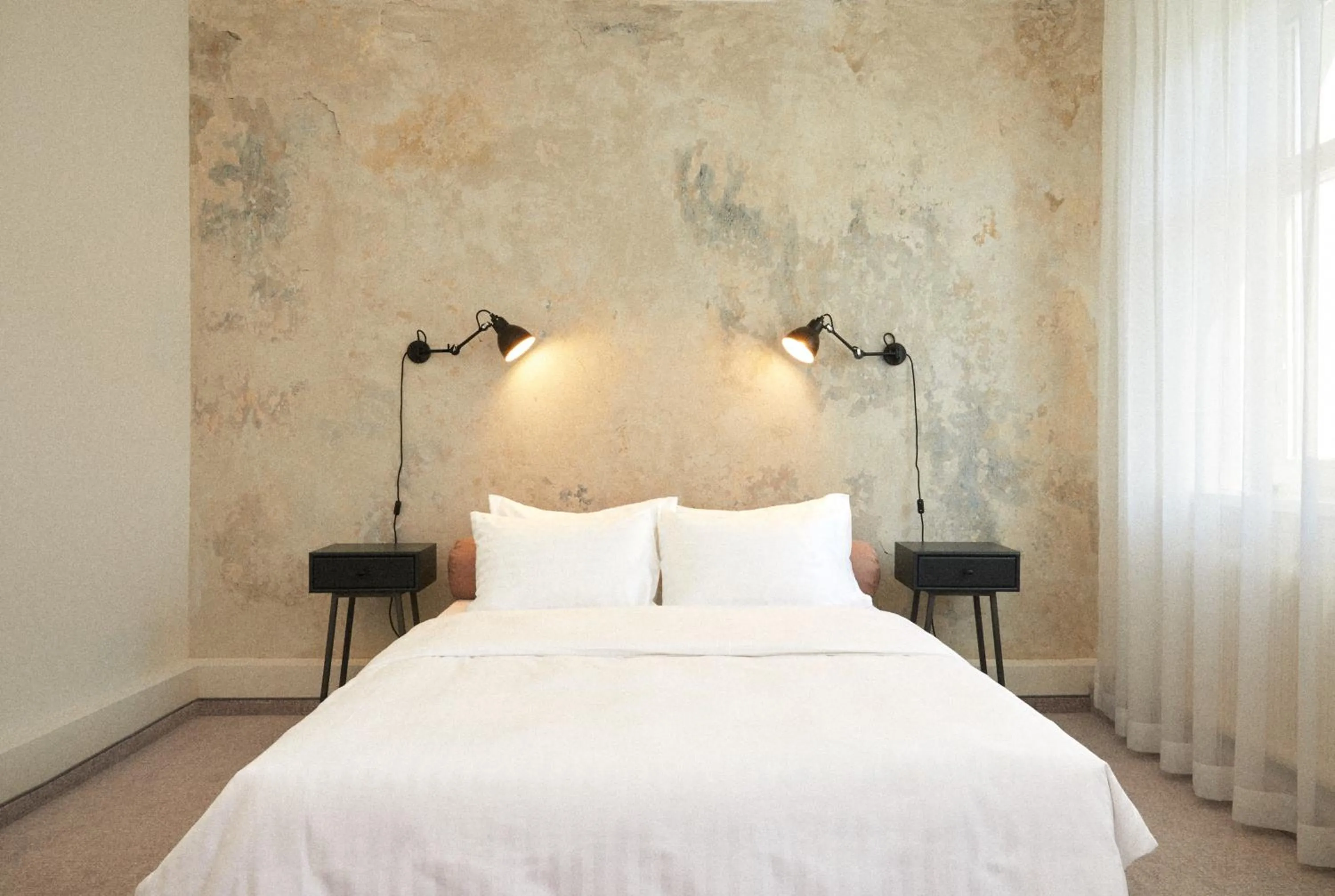 Bed in Hotel Babula am Augarten