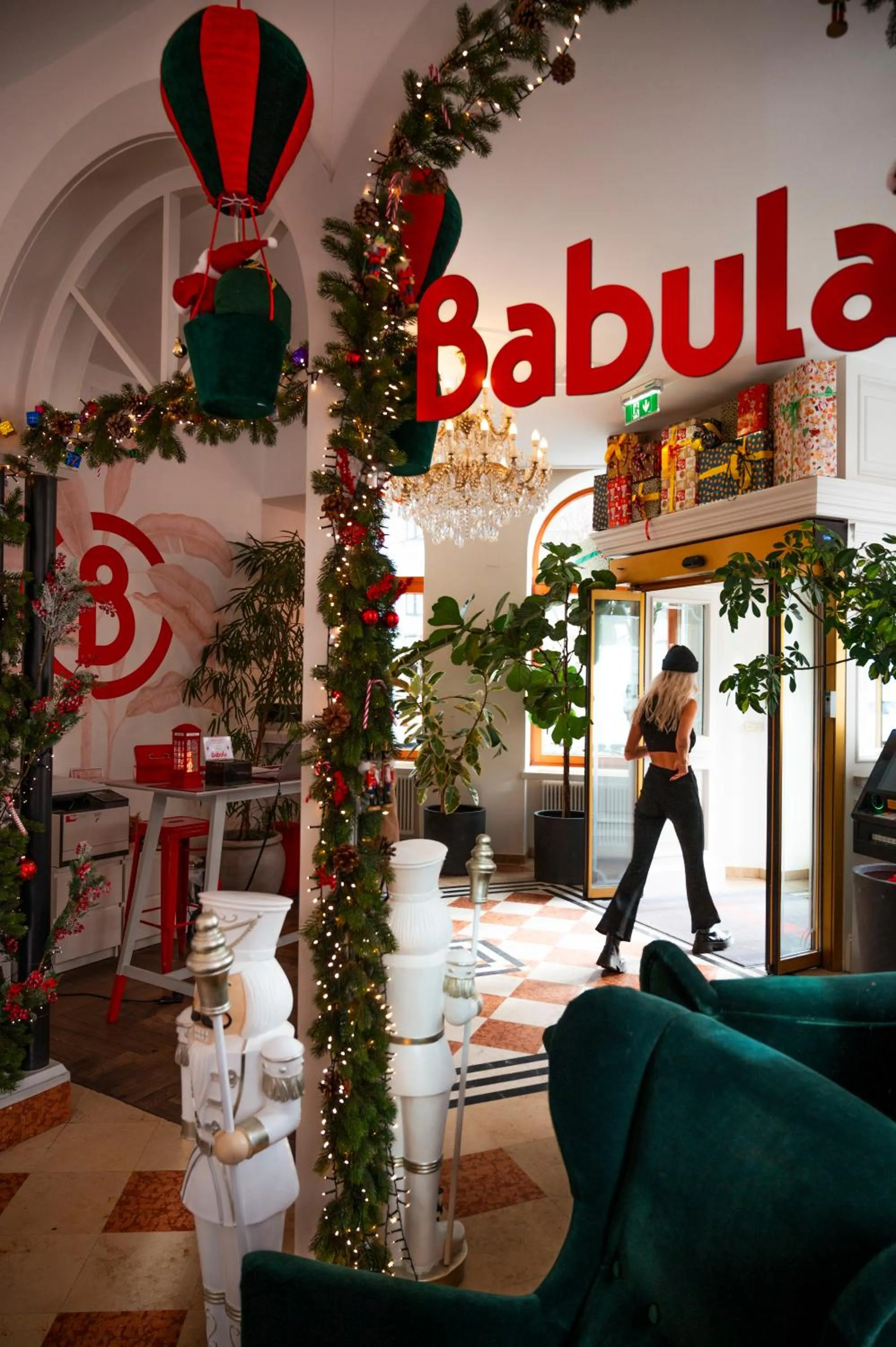 Restaurant/places to eat in Hotel Babula am Augarten