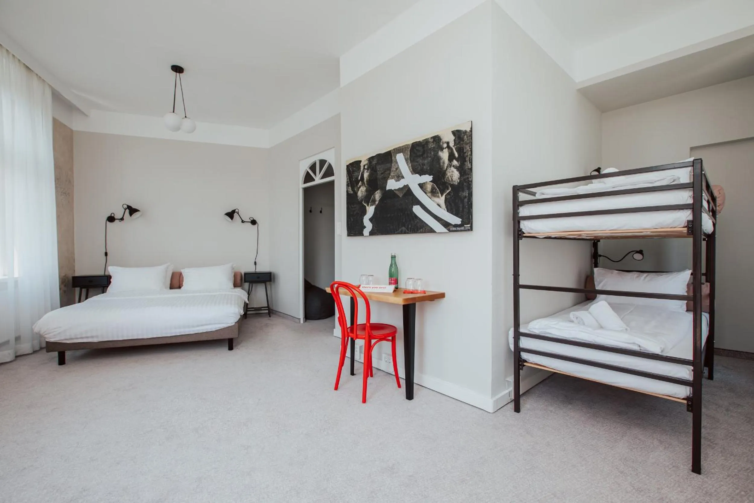 Bed in Hotel Babula am Augarten