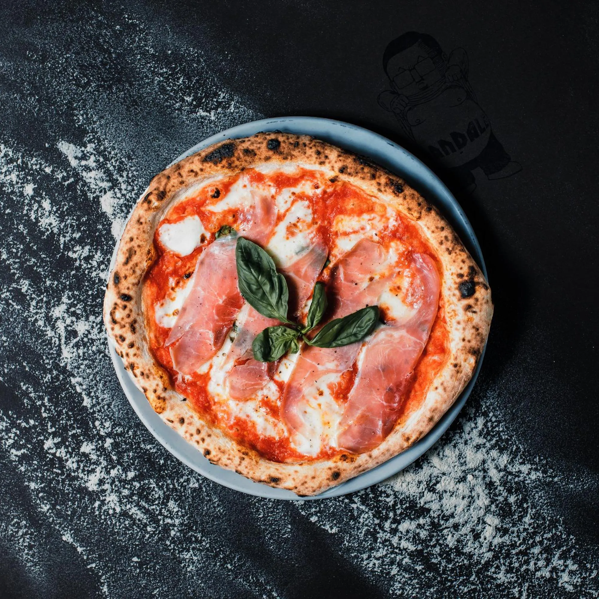 Restaurant/places to eat in Hotel Babula am Augarten