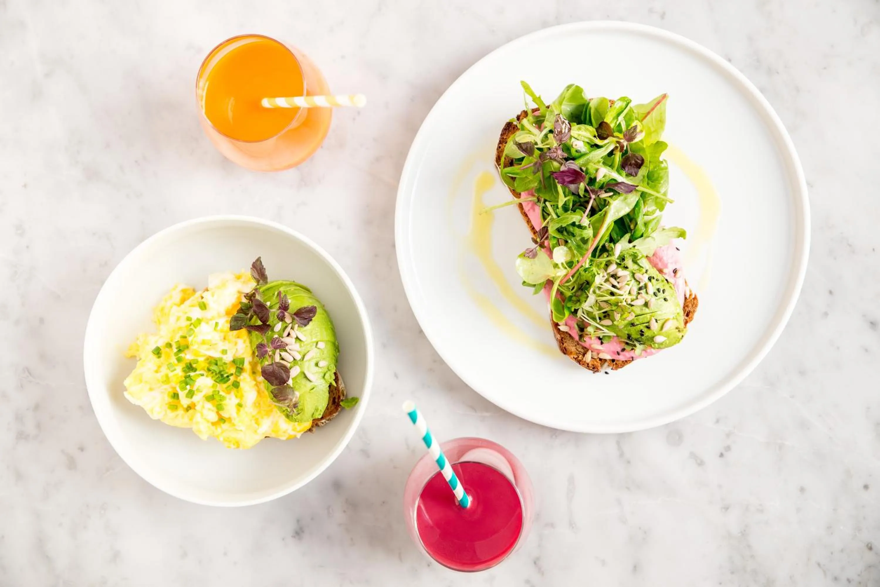 Food and drinks in Hotel Babula am Augarten