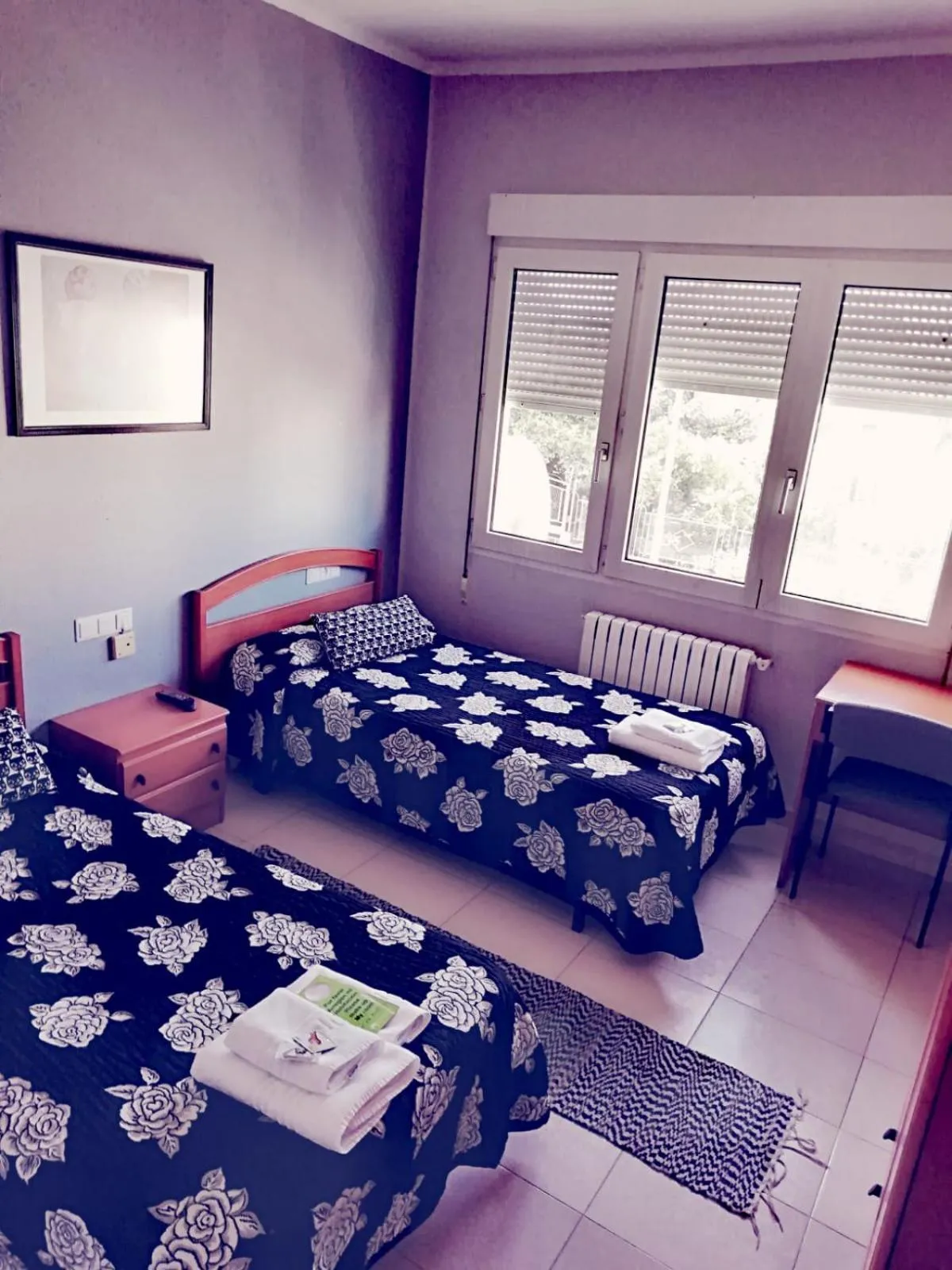 Bedroom, Bed in Hostal Monteclaro