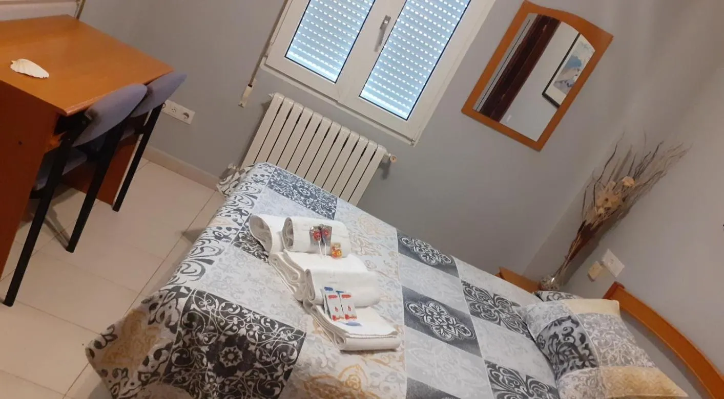 Bed in Hostal Monteclaro