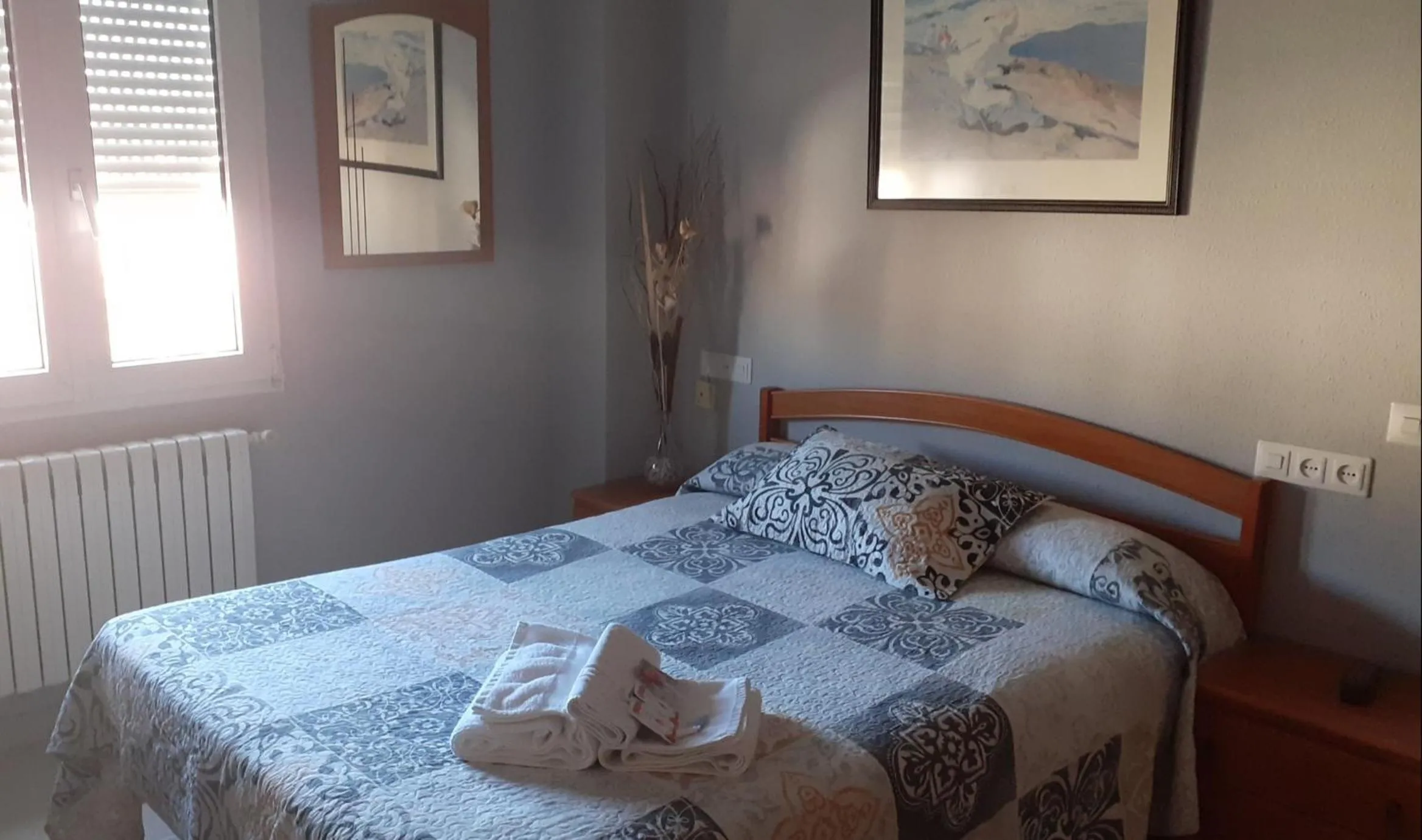 Bed in Hostal Monteclaro