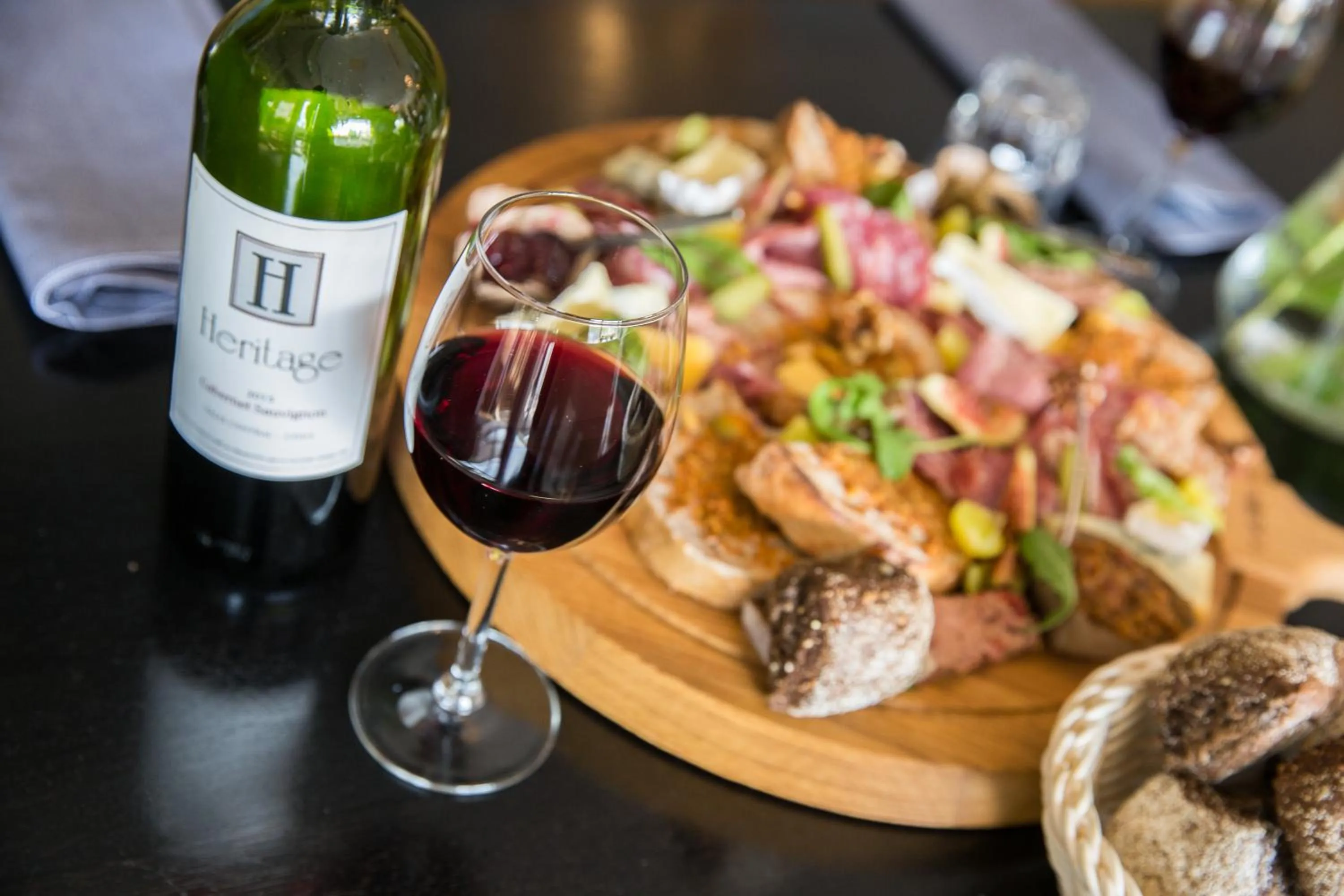 Food close-up in Strandhotel Bos en Duin